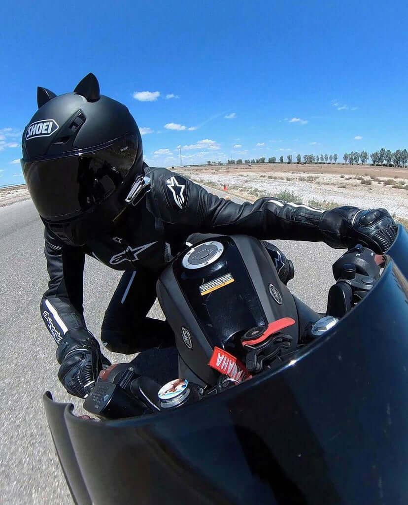 MagNeatOhz: Cat Ears for Helmet Black - Image 7