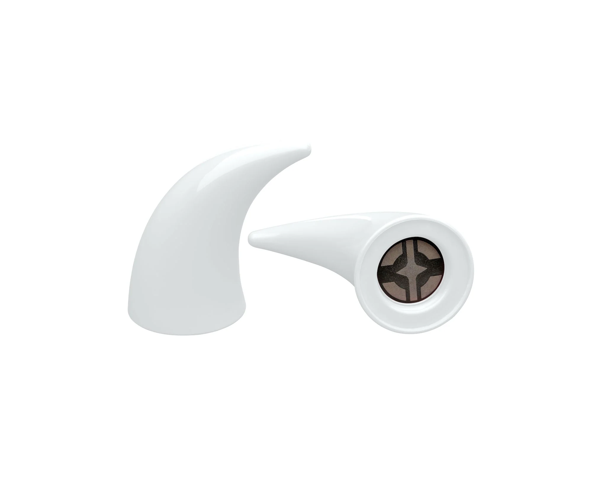 MagNeatOhz: Large White Devil Horns for Helmet - Image 2