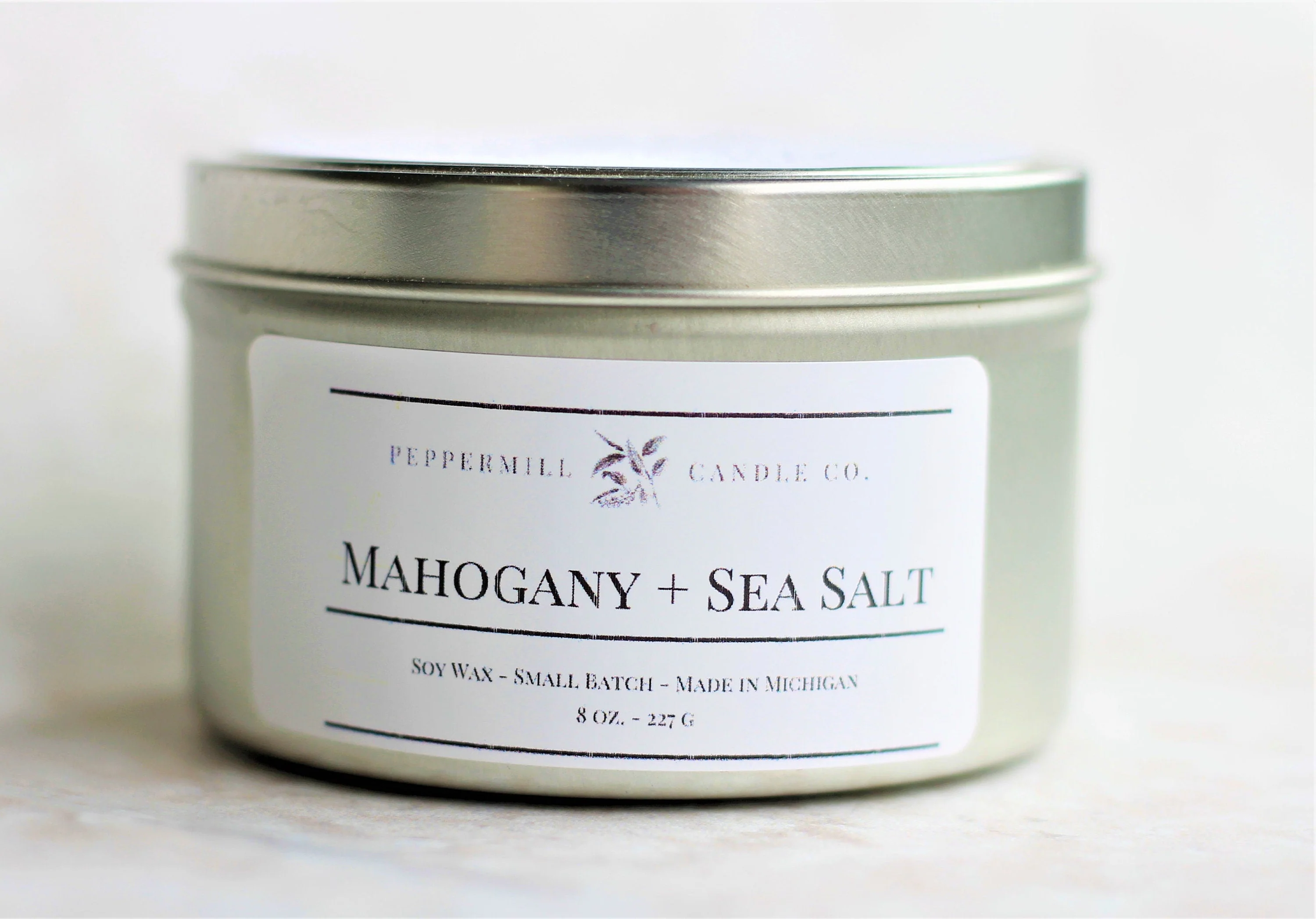 Mahogany + Sea Salt - Candle - Image 2