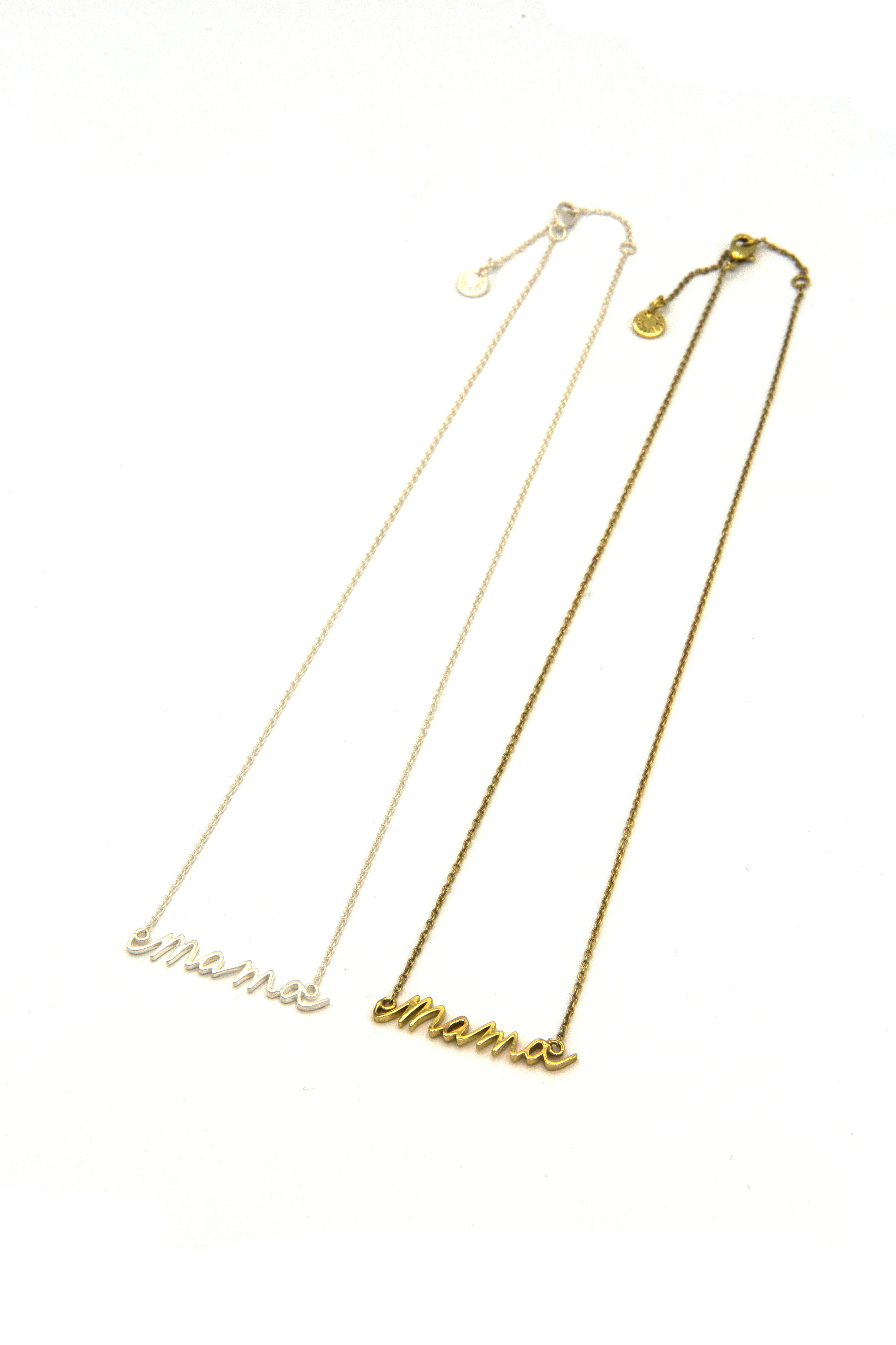 Mama Script Necklace - Image 3