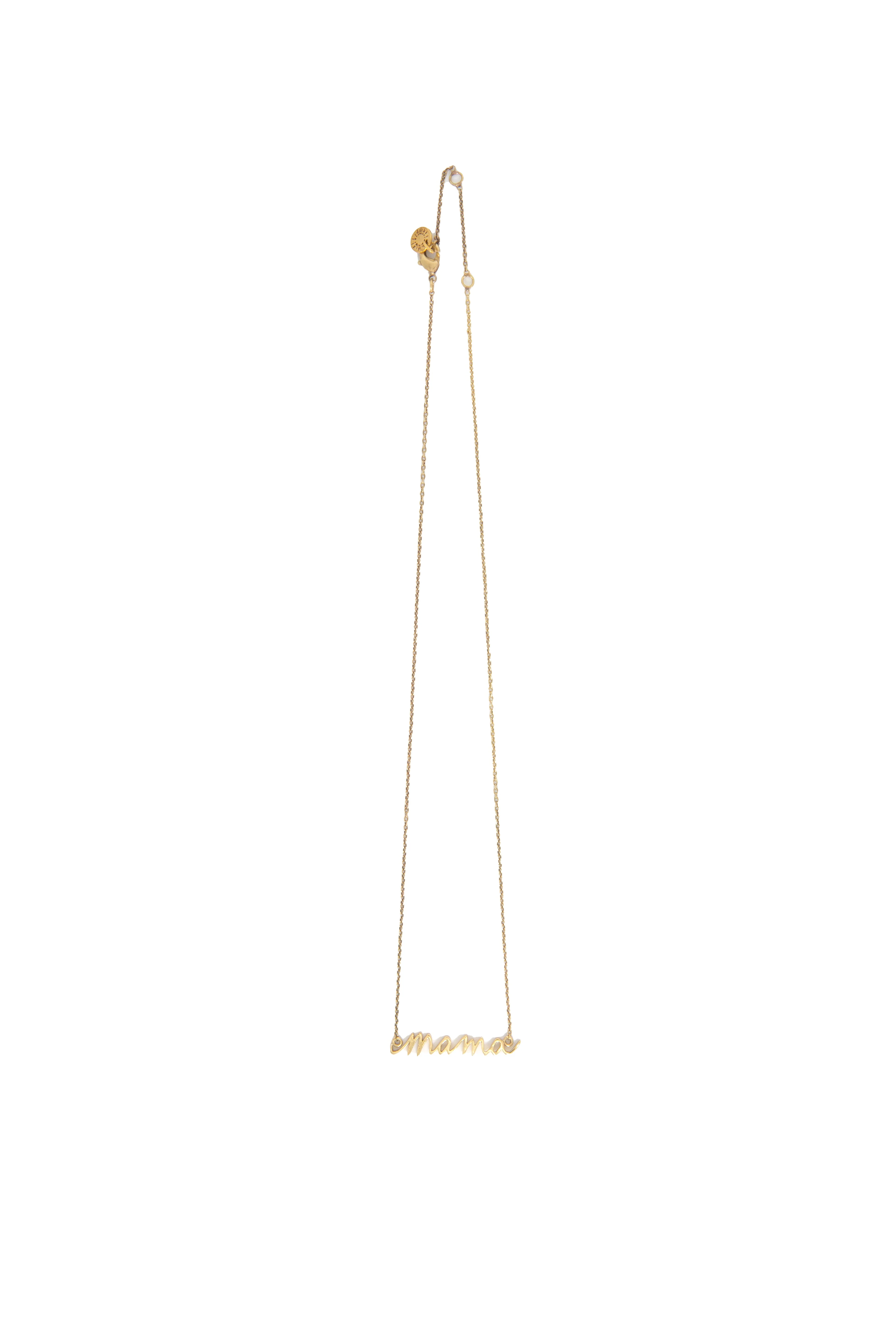 Mama Script Necklace - Image 4