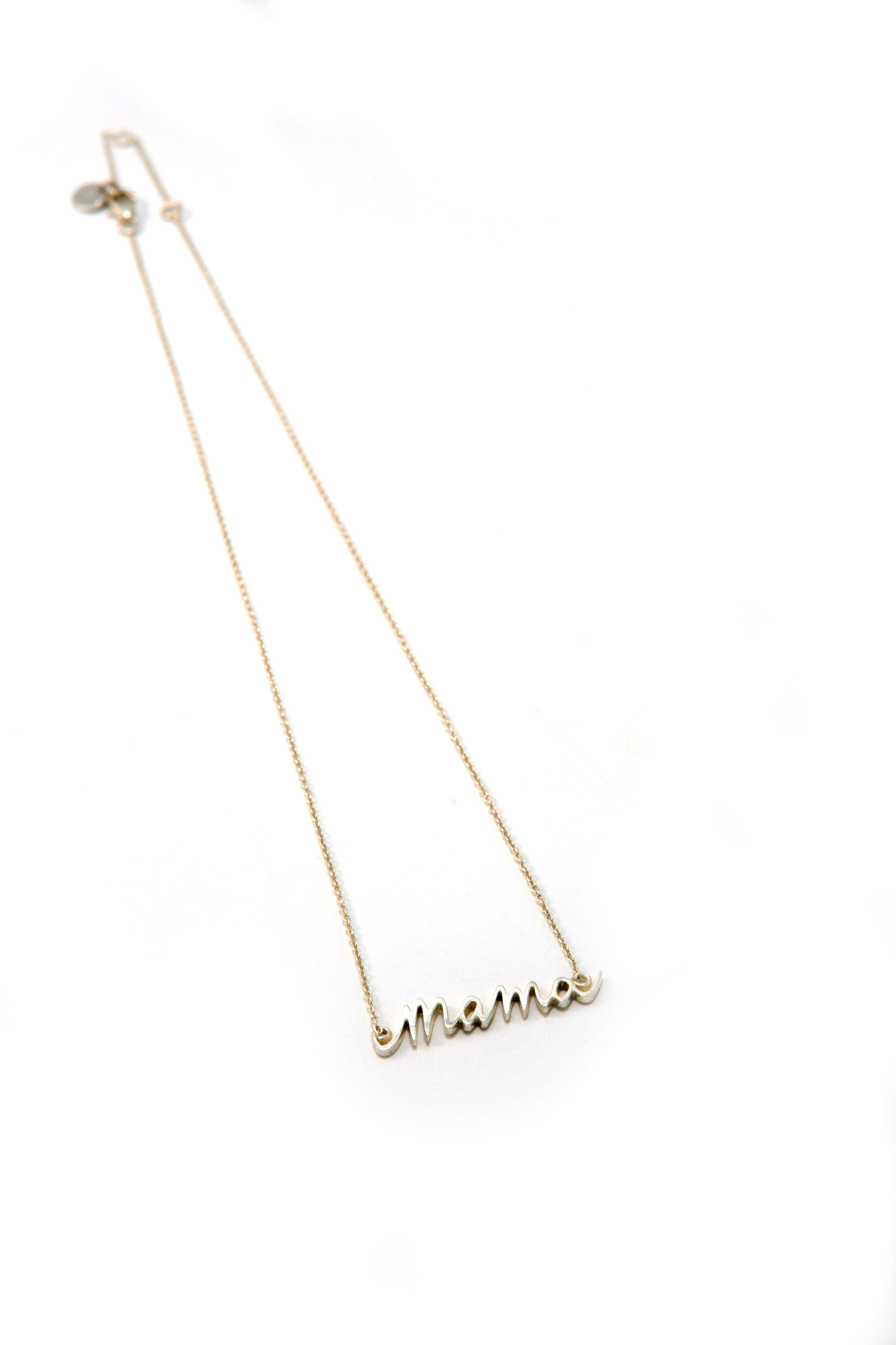 Mama Script Necklace - Image 5