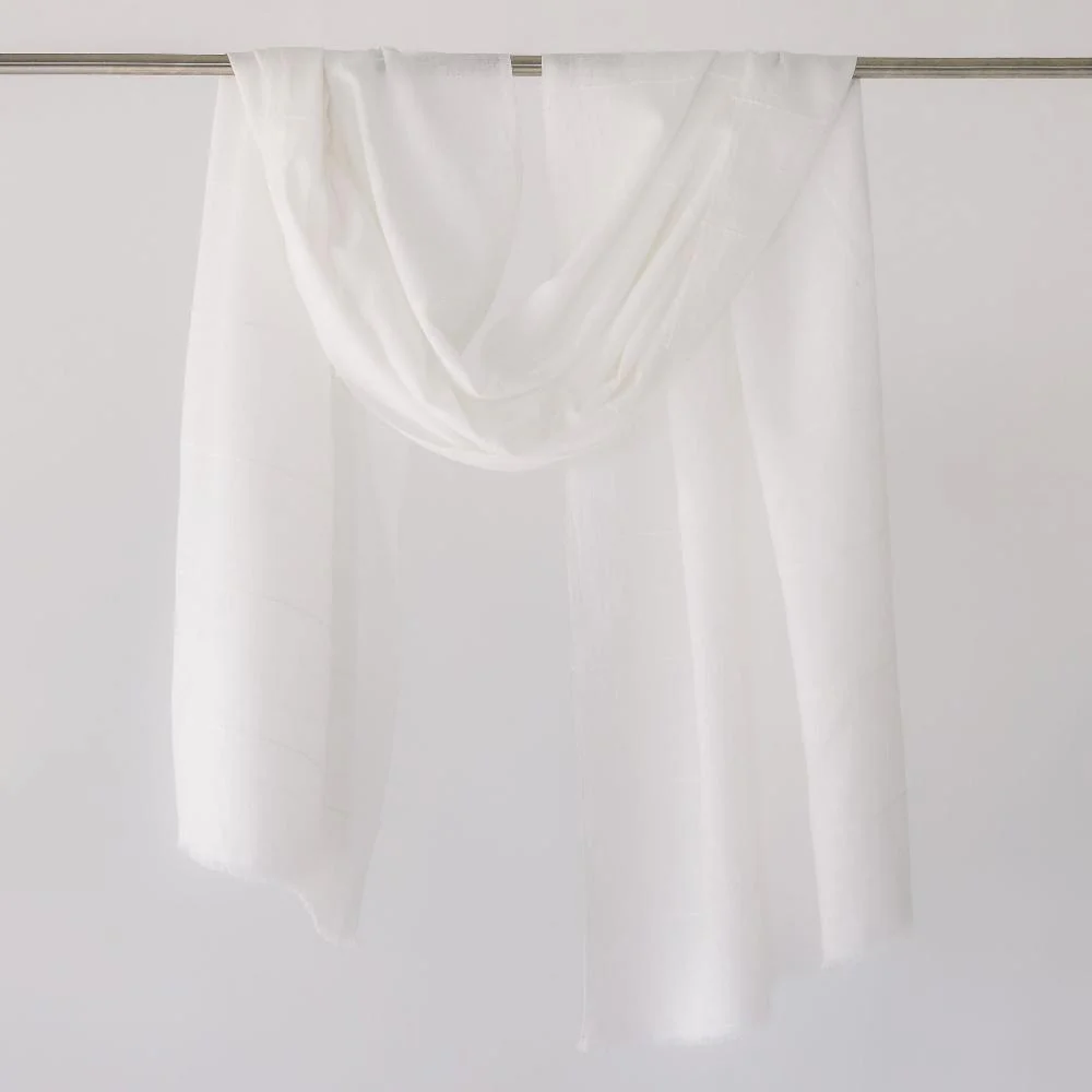 Maraki Handwoven Ethiopian Cotton Shawl - Image 12