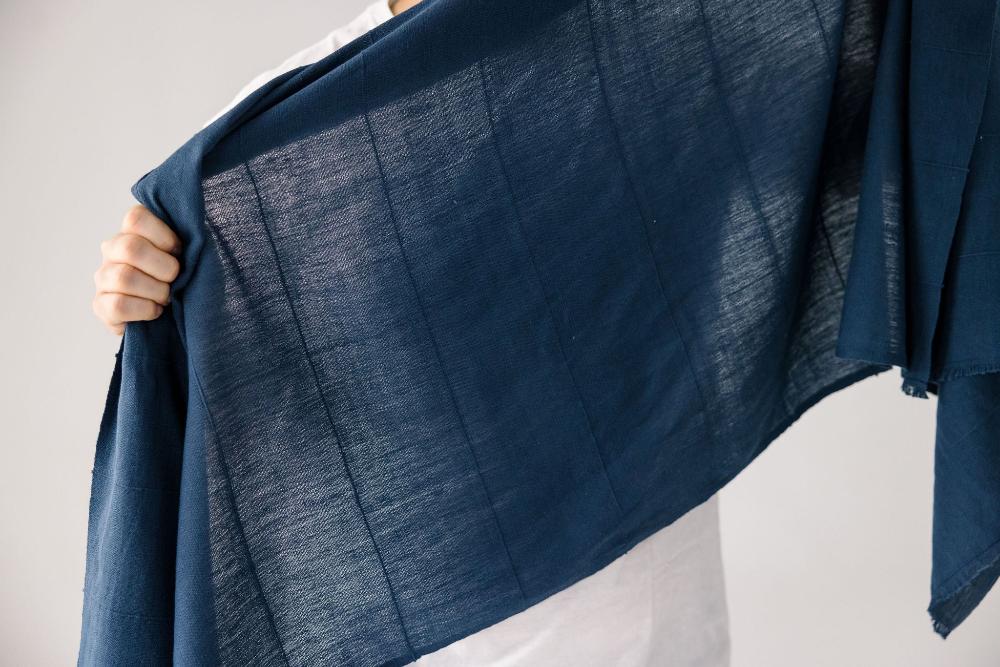 Maraki Handwoven Ethiopian Cotton Shawl - Image 5