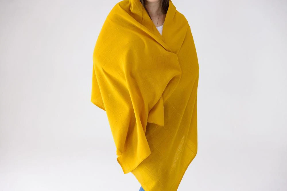 Maraki Handwoven Ethiopian Cotton Shawl - Image 9