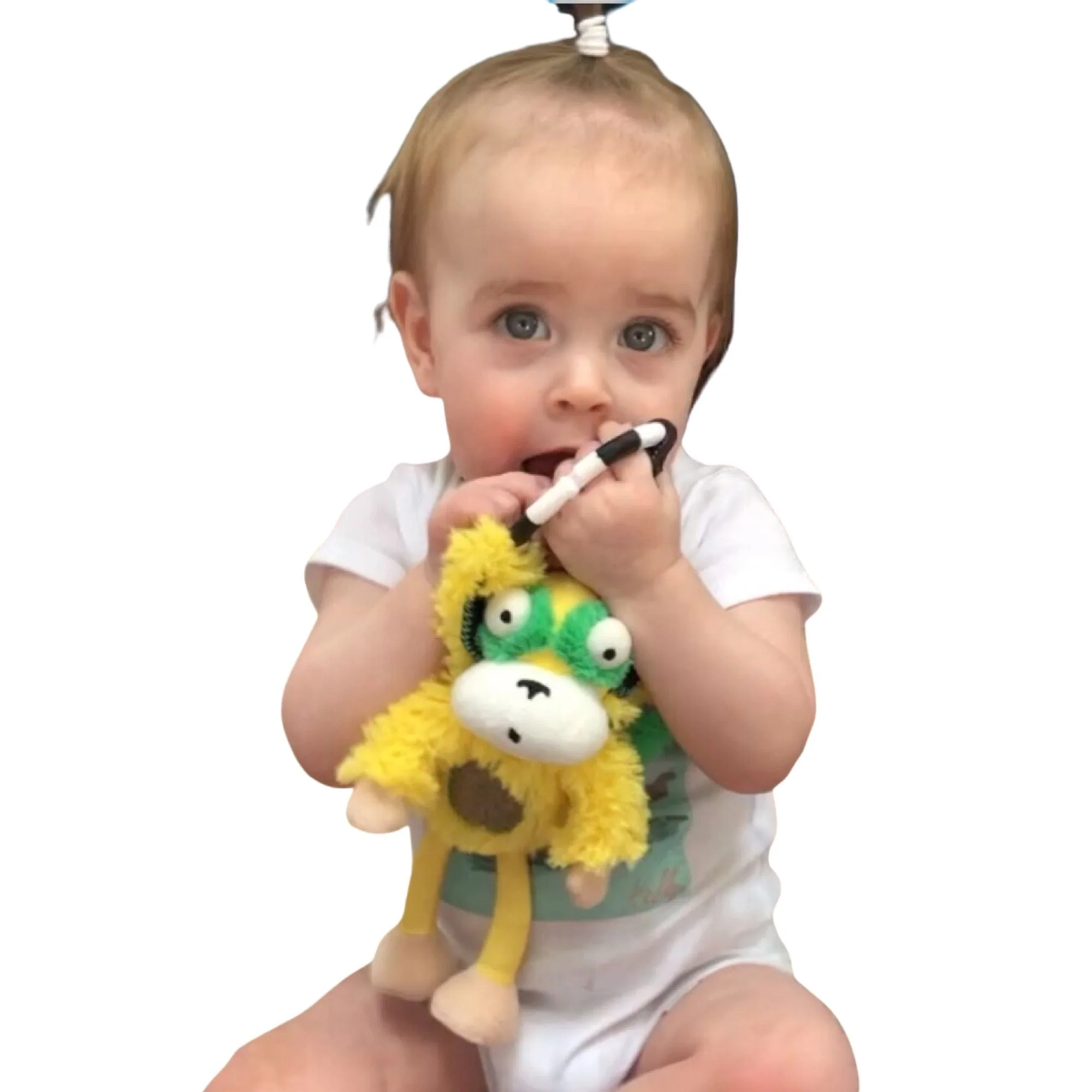 Marley the Horn Headed Monkey Chime & See Hanging Activity Toy - Image 6
