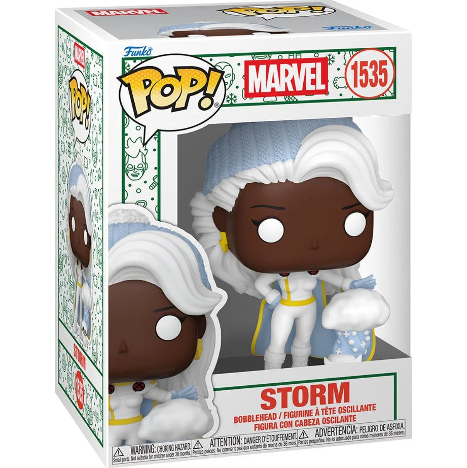 Marvel Holiday Storm Funko Pop! Vinyl Figure #1535 - Image 2