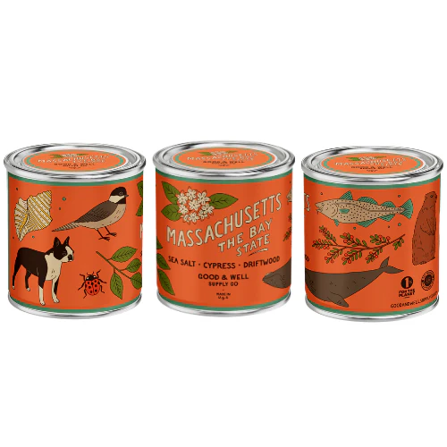 Massachusetts State Candle - Image 2