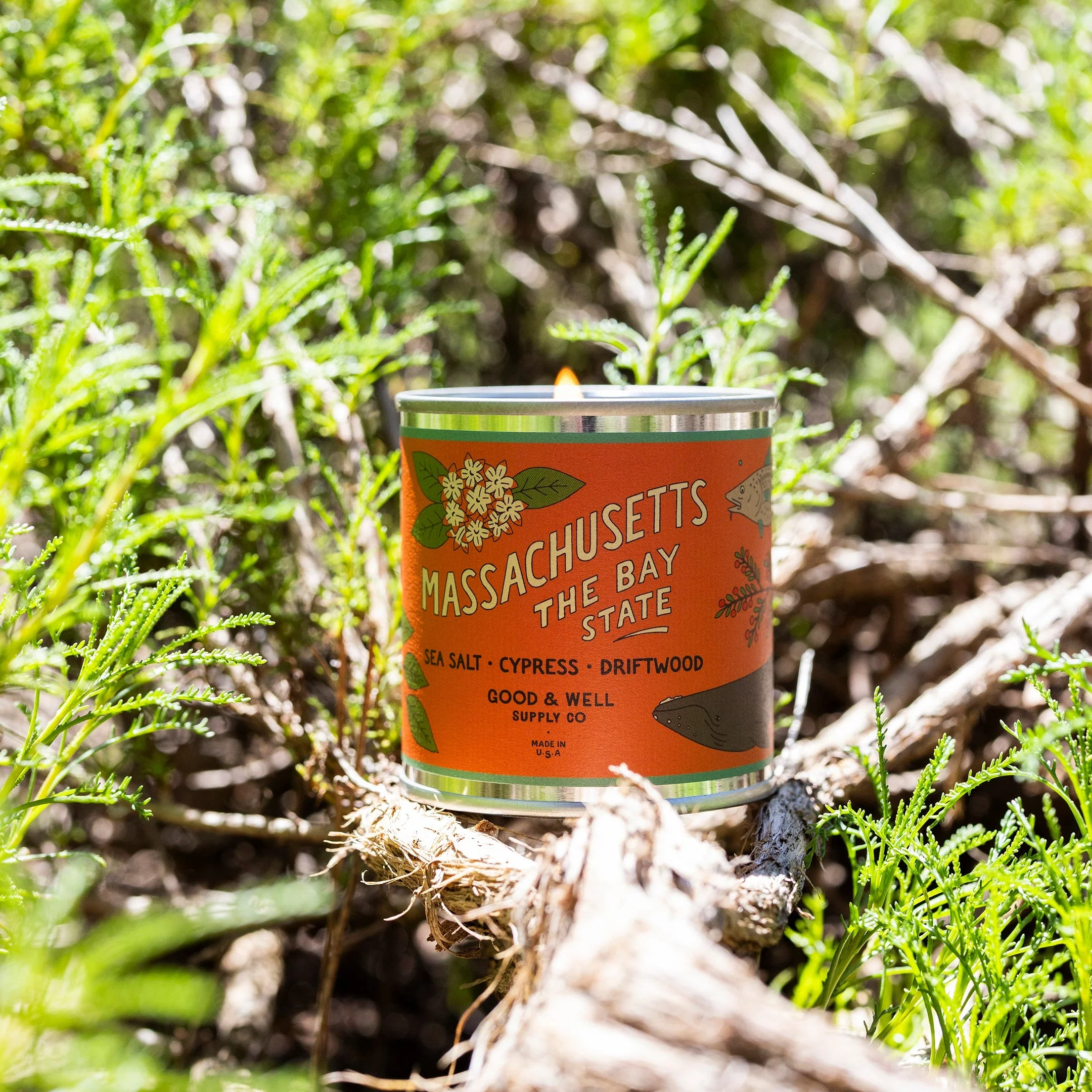 Massachusetts State Candle - Image 3