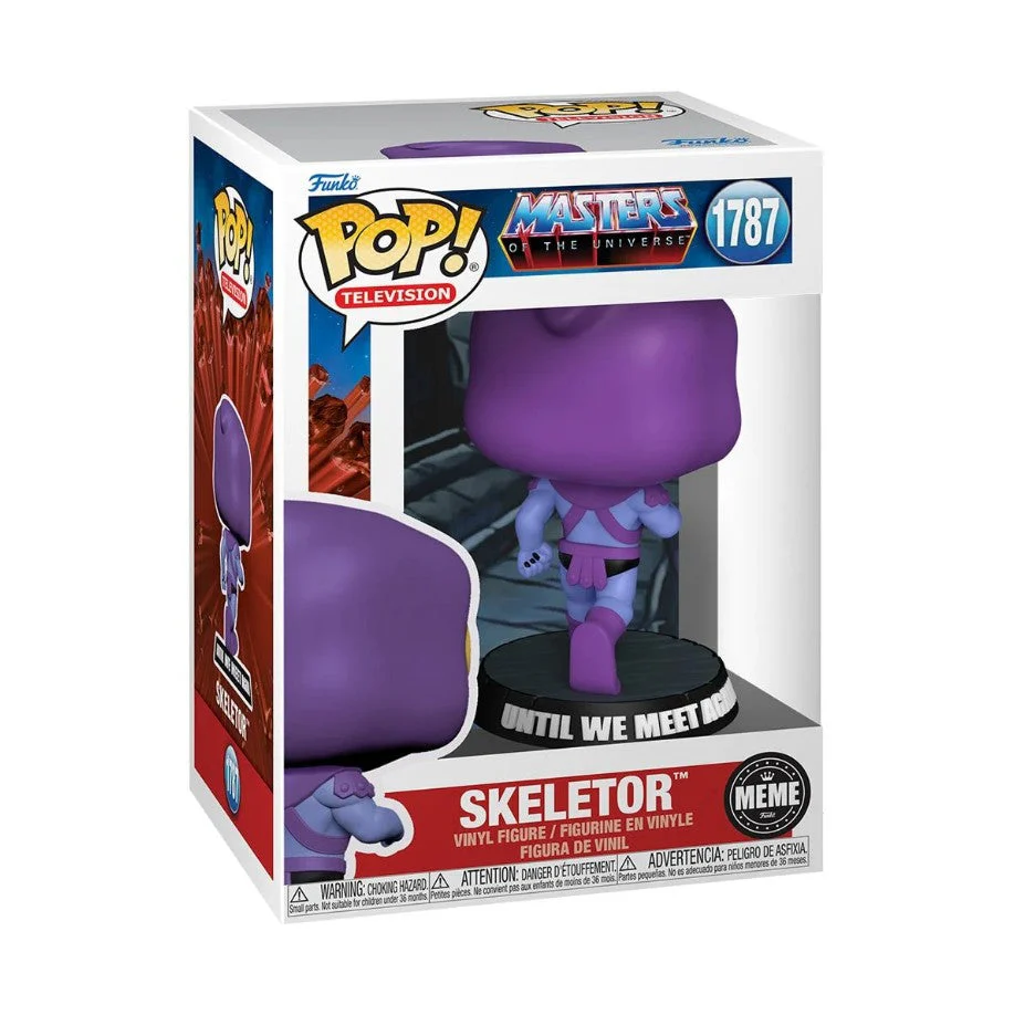 Masters of the Universe Skeletor Running Away Meme Funko Pop! Vinyl Figure #1787 - Image 2