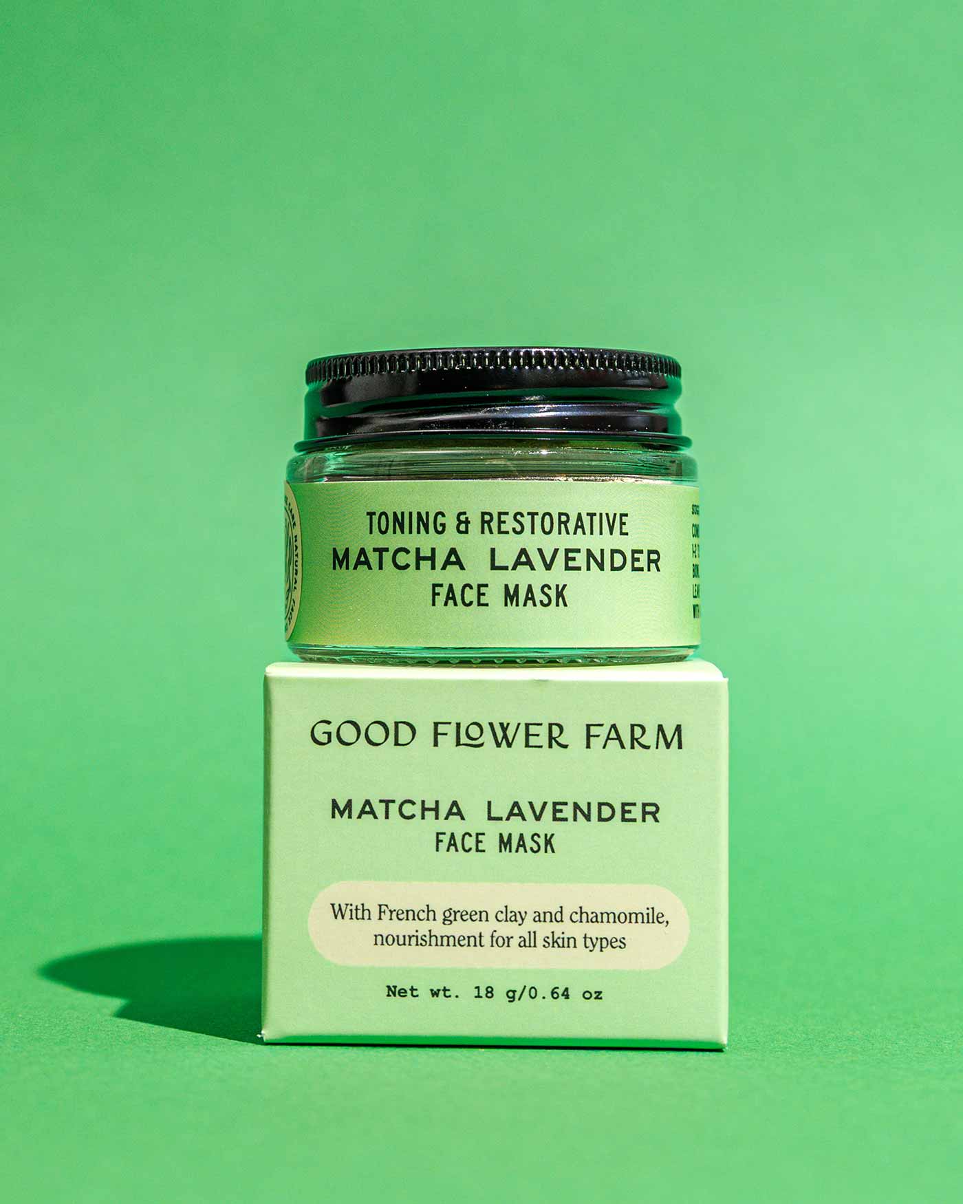 Matcha Lavender Botanical Face Mask - Image 3