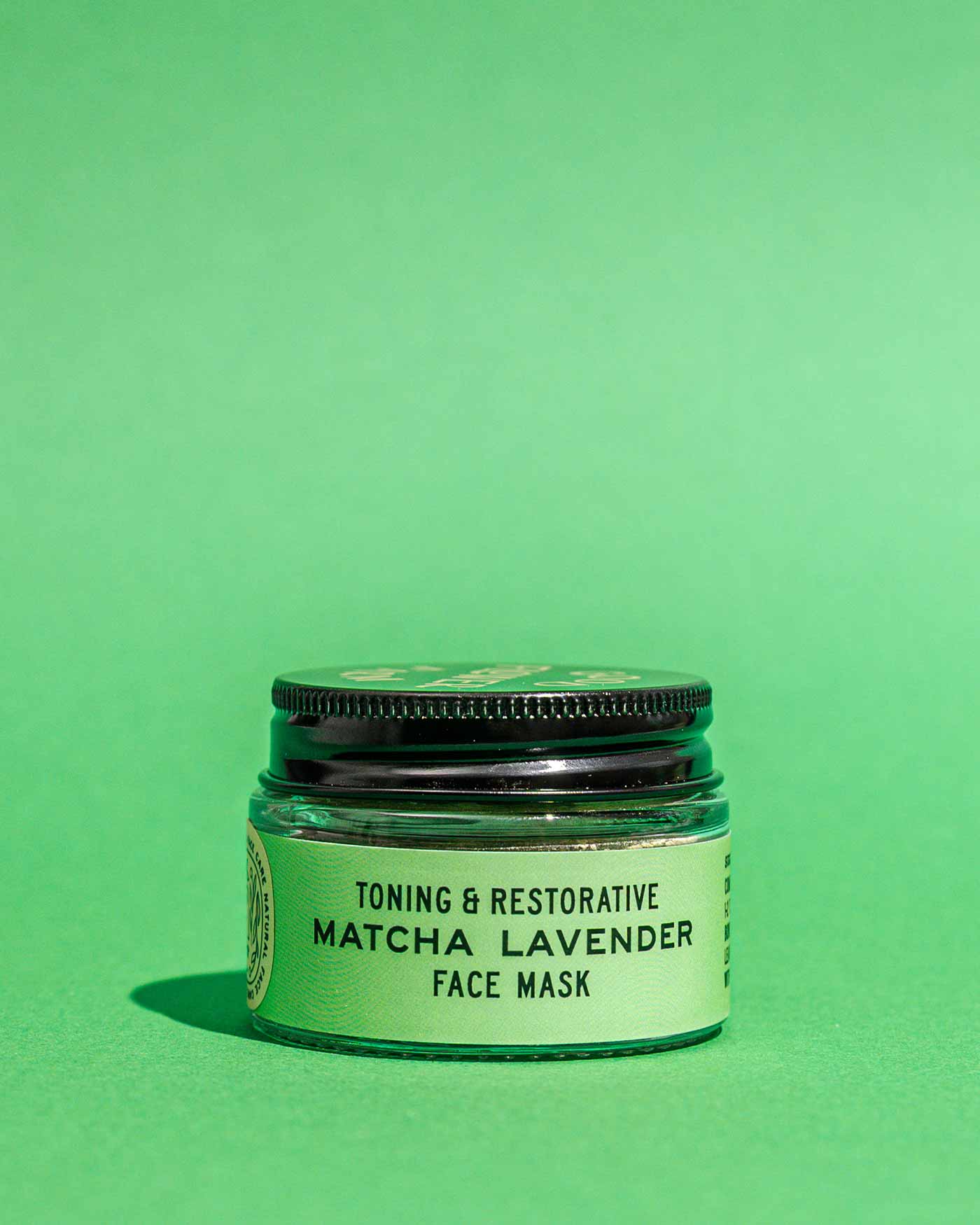 Matcha Lavender Botanical Face Mask - Image 5