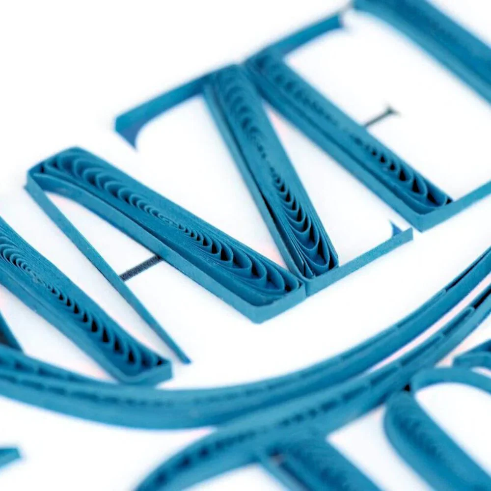 Mazel Tov Celebration Quilled Card - Image 3