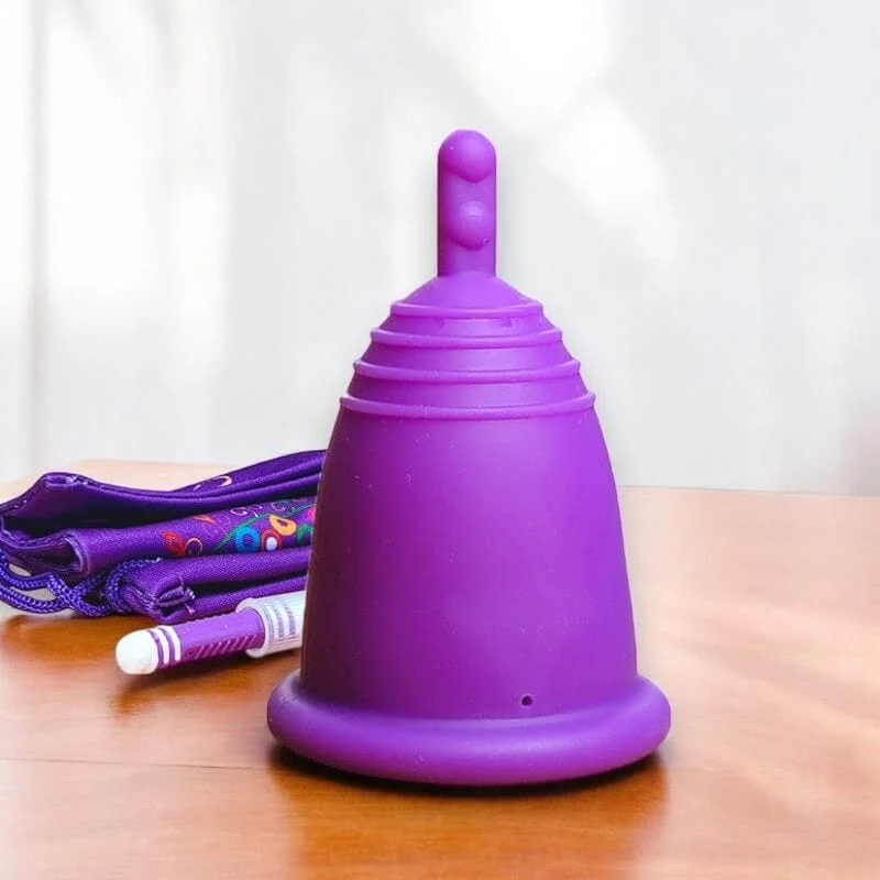 Me Luna Menstrual Cup -Me Luna-, Stem Handle, Classic - Image 3