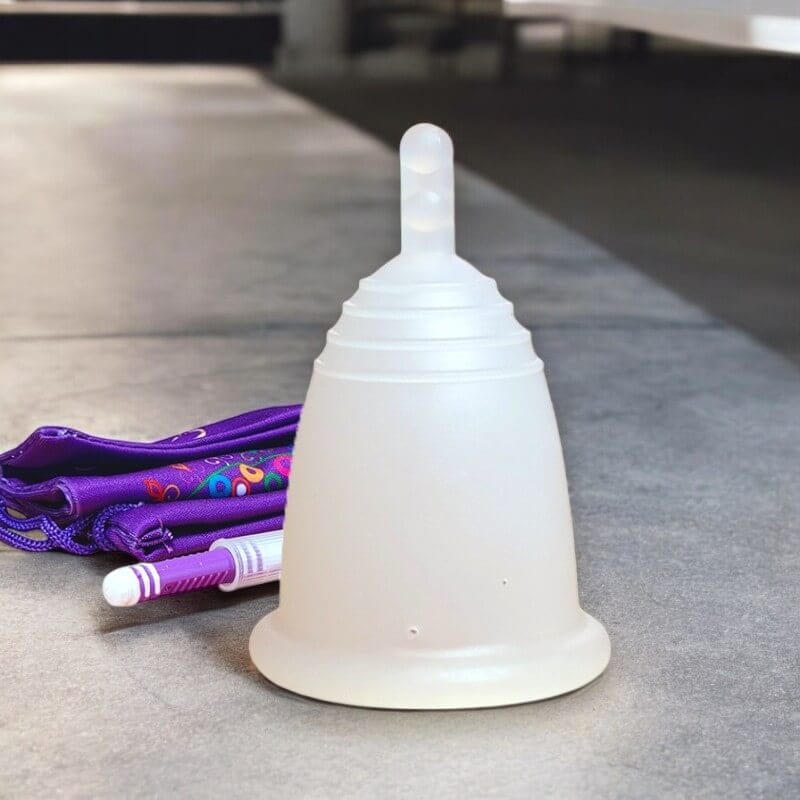 Me Luna Menstrual Cup -Me Luna-, Stem Handle, Classic - Image 4