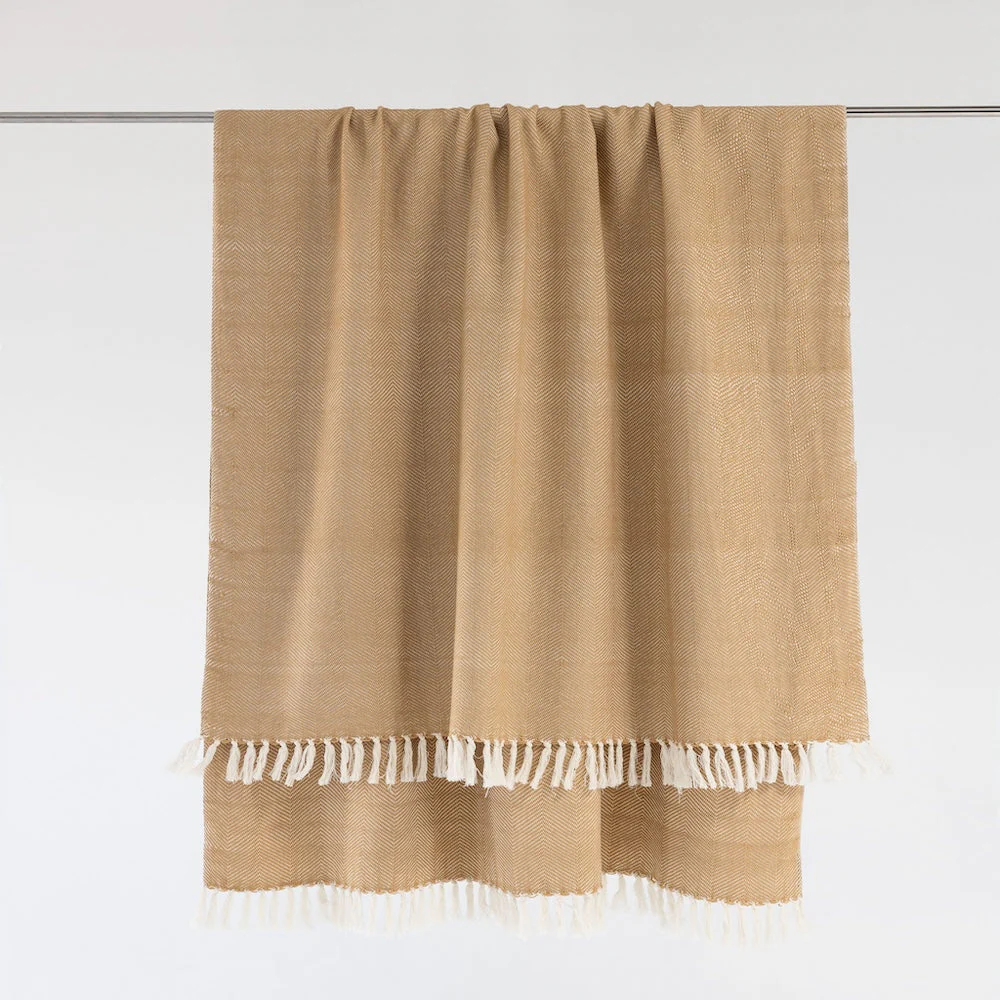 Mechot Handwoven Ethiopian Cotton Throw Blanket - Image 11