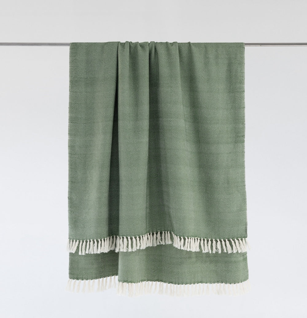 Mechot Handwoven Ethiopian Cotton Throw Blanket - Image 12