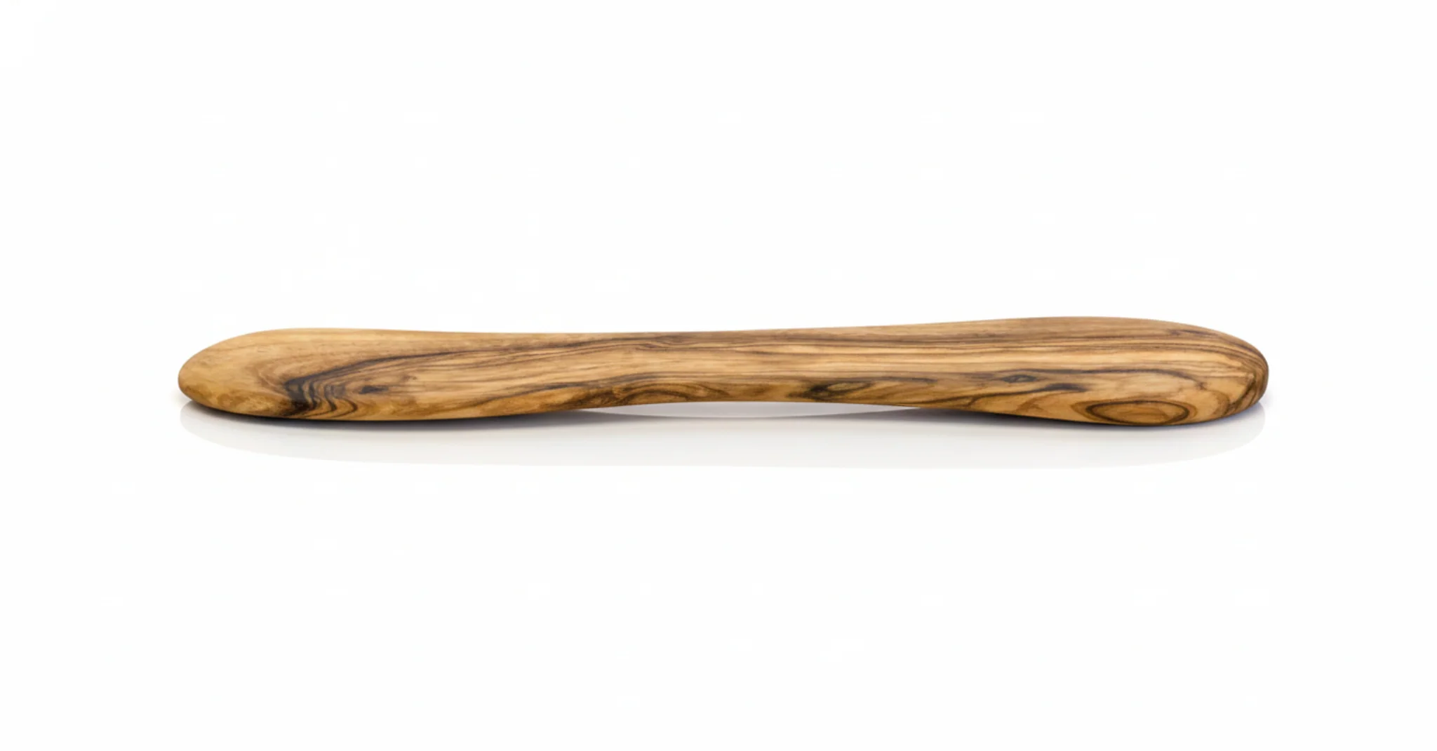 Mediterranean Olive Wood Butter Knife - Image 2