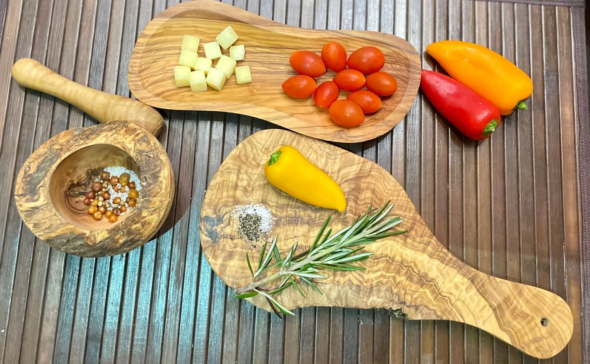 Mediterranean Olive Wood Collection - Image 2