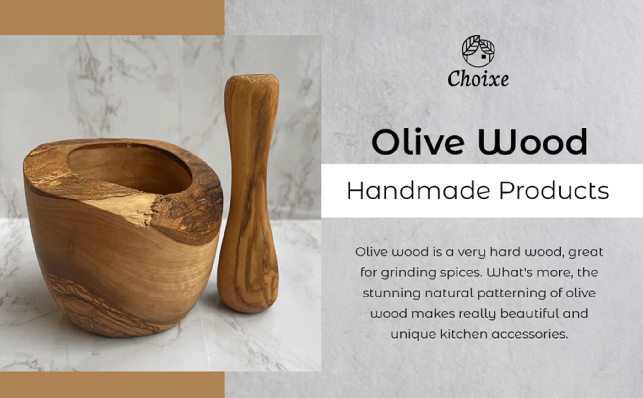 Mediterranean Olive Wood Collection - Image 3
