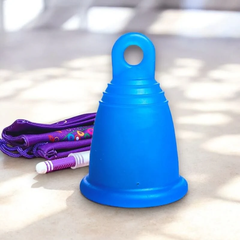 MeLuna Menstrual Cup -Me Luna-, Ring Handle, SPORT - Image 5