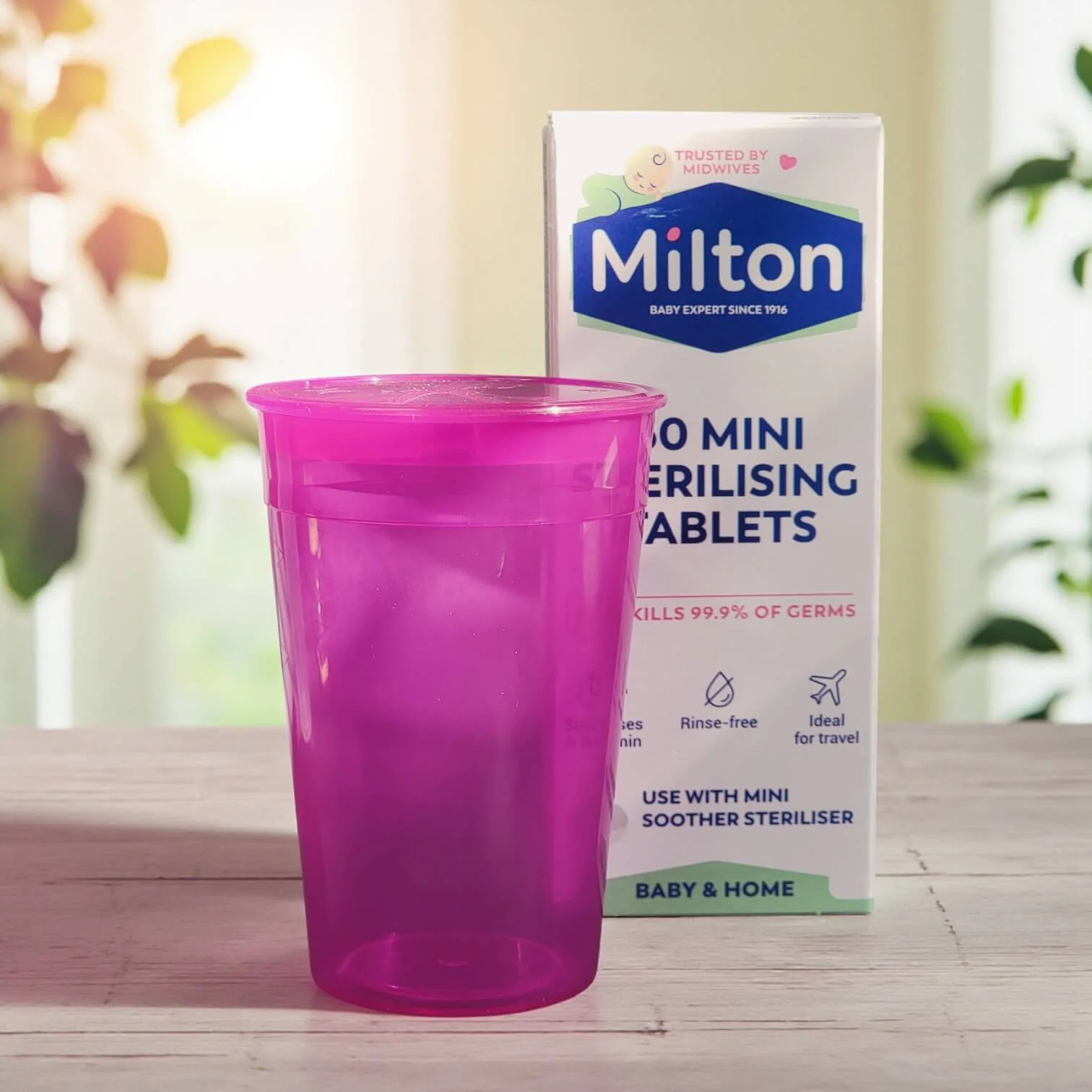 Menstrual Cup Disinfection Container & Milton Tabs - Image 3