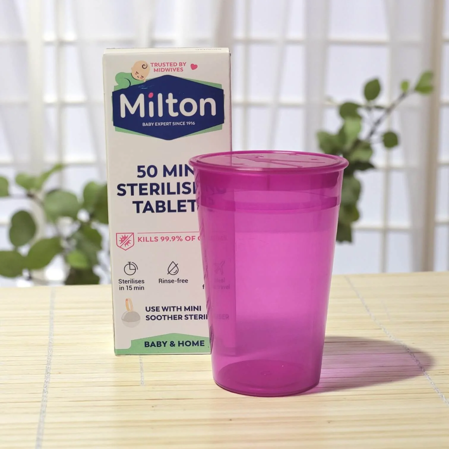 Menstrual Cup Disinfection Container & Milton Tabs - Image 6