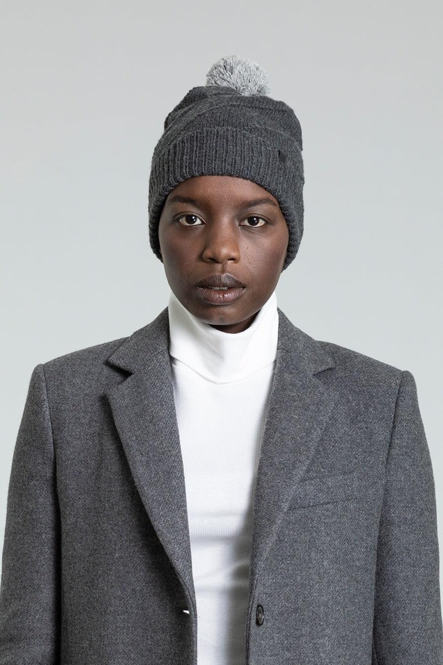 Merino Pom Pom Hat - Image 5