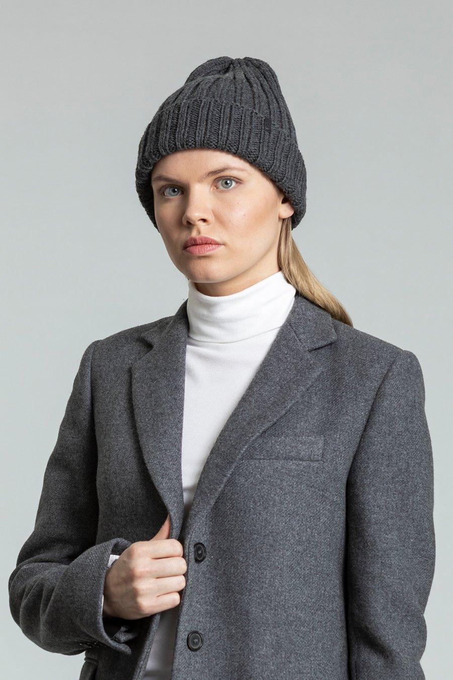 Merino Thick Rib Hat - Image 4