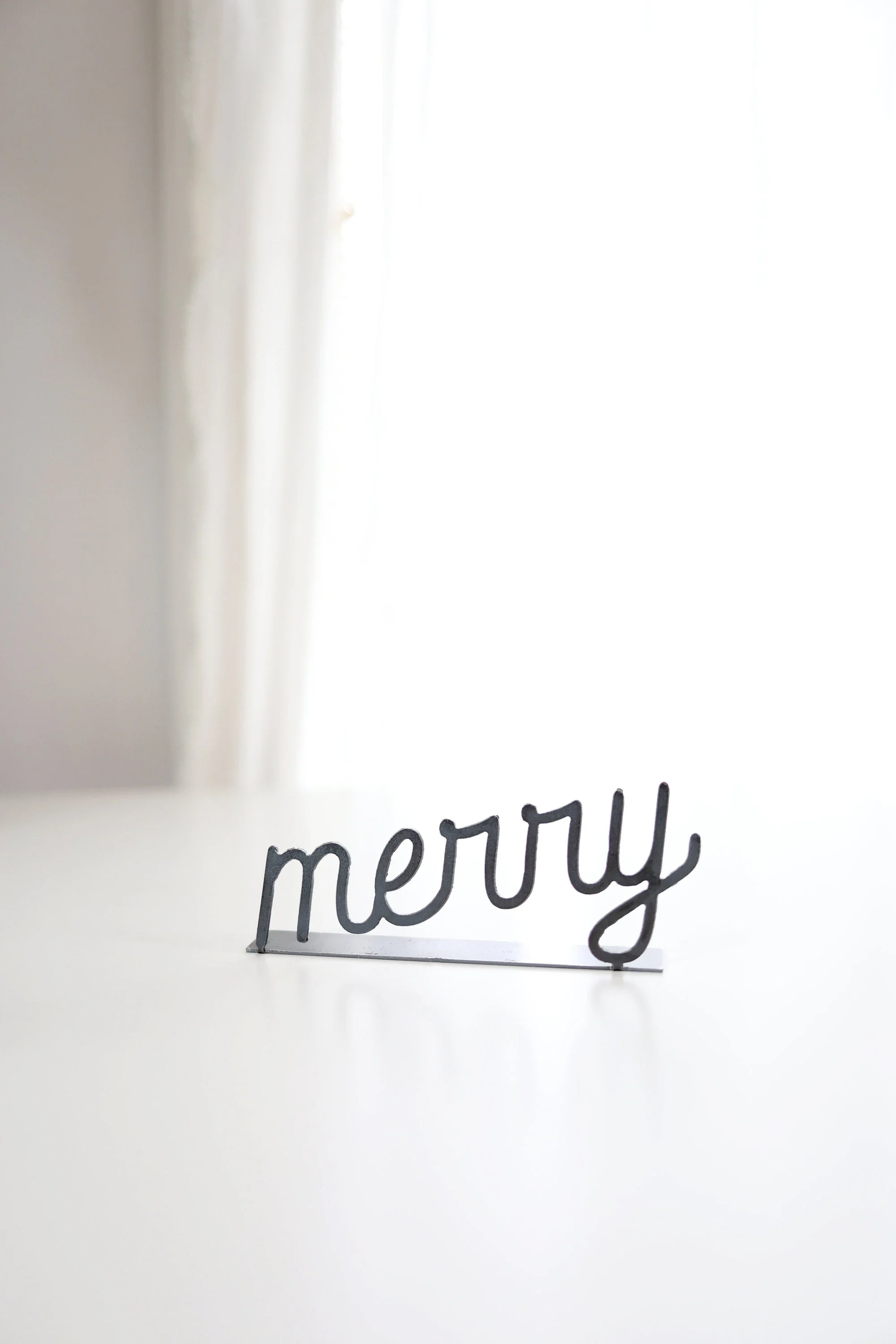 Merry Word Sign - Image 2