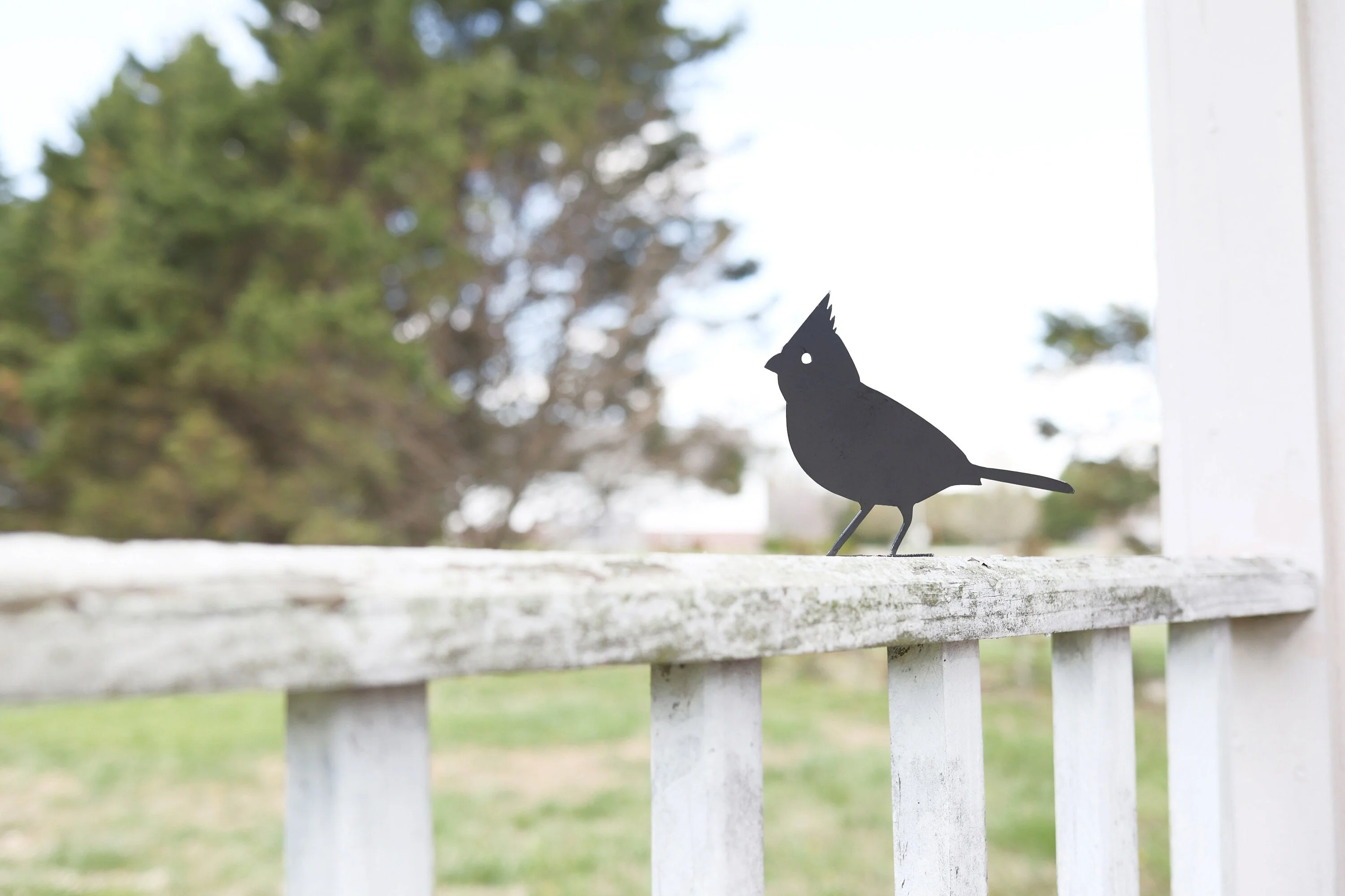 Metal Bird Statue - Cardinal Statue - Image 4