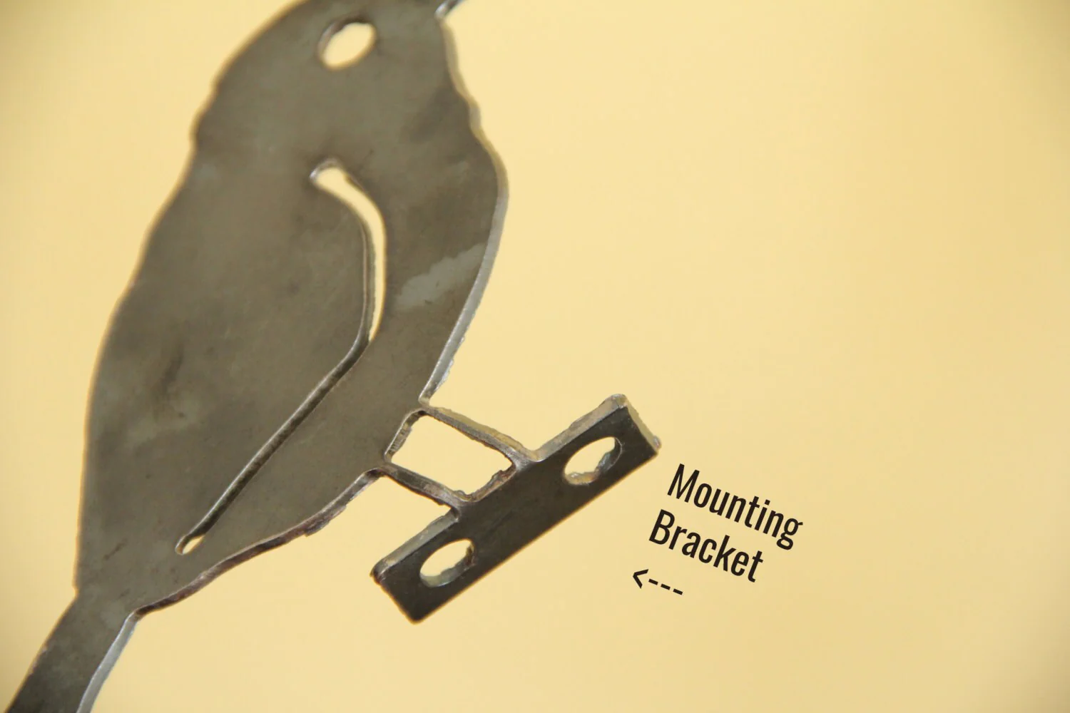 Metal Bird Statue - Chickadee - Image 9