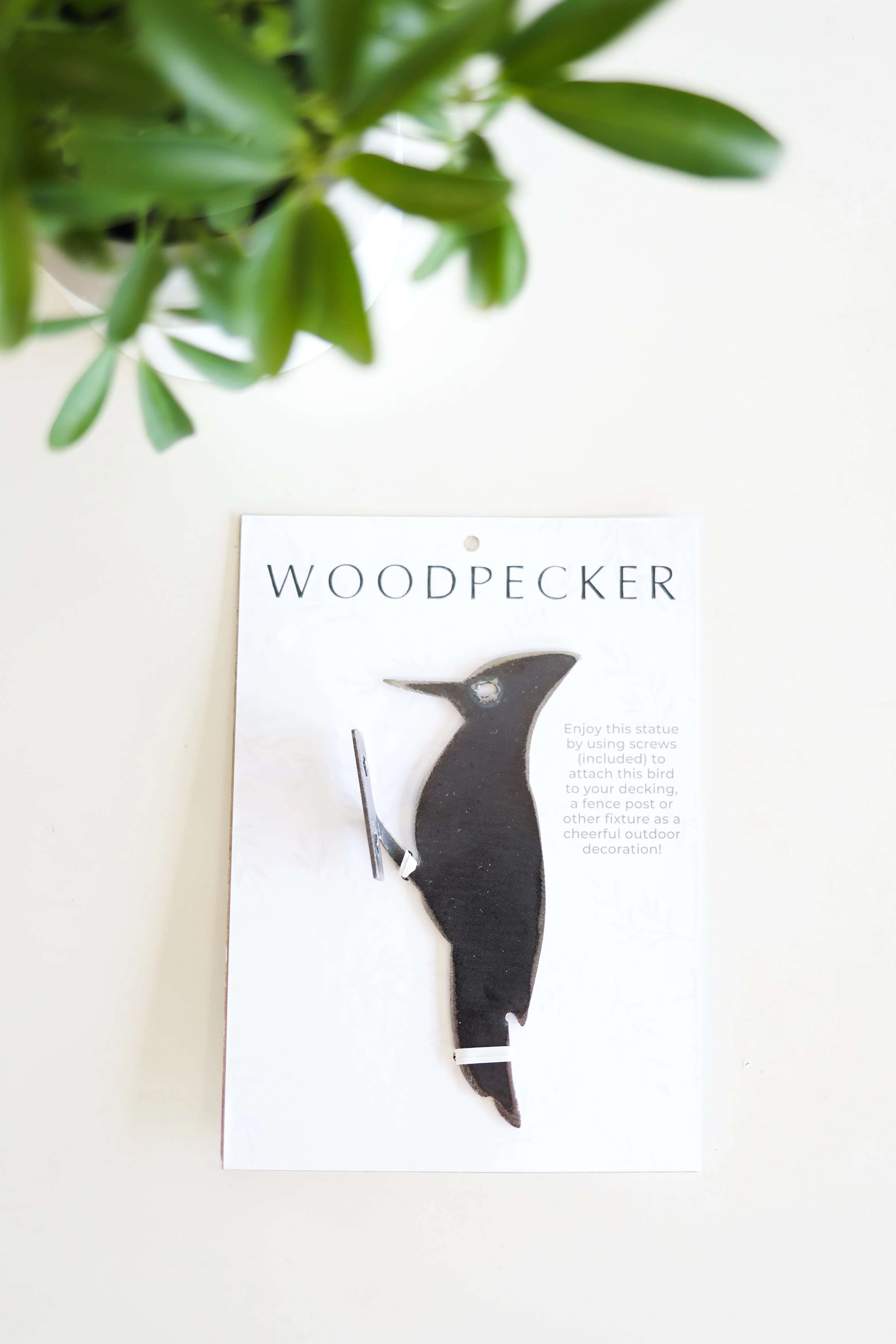 Metal Bird Statue - Woodpecker Bird Art - Image 3
