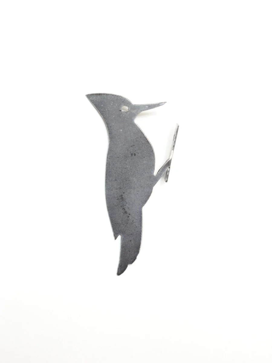 Metal Bird Statue - Woodpecker Bird Art - Image 9