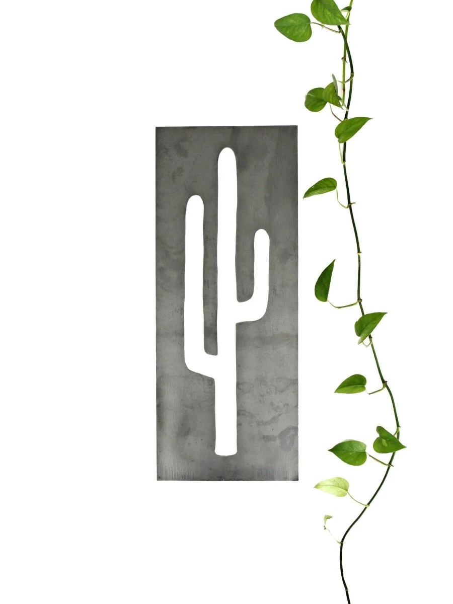 Metal Cactus Home Decor Panel - Image 7