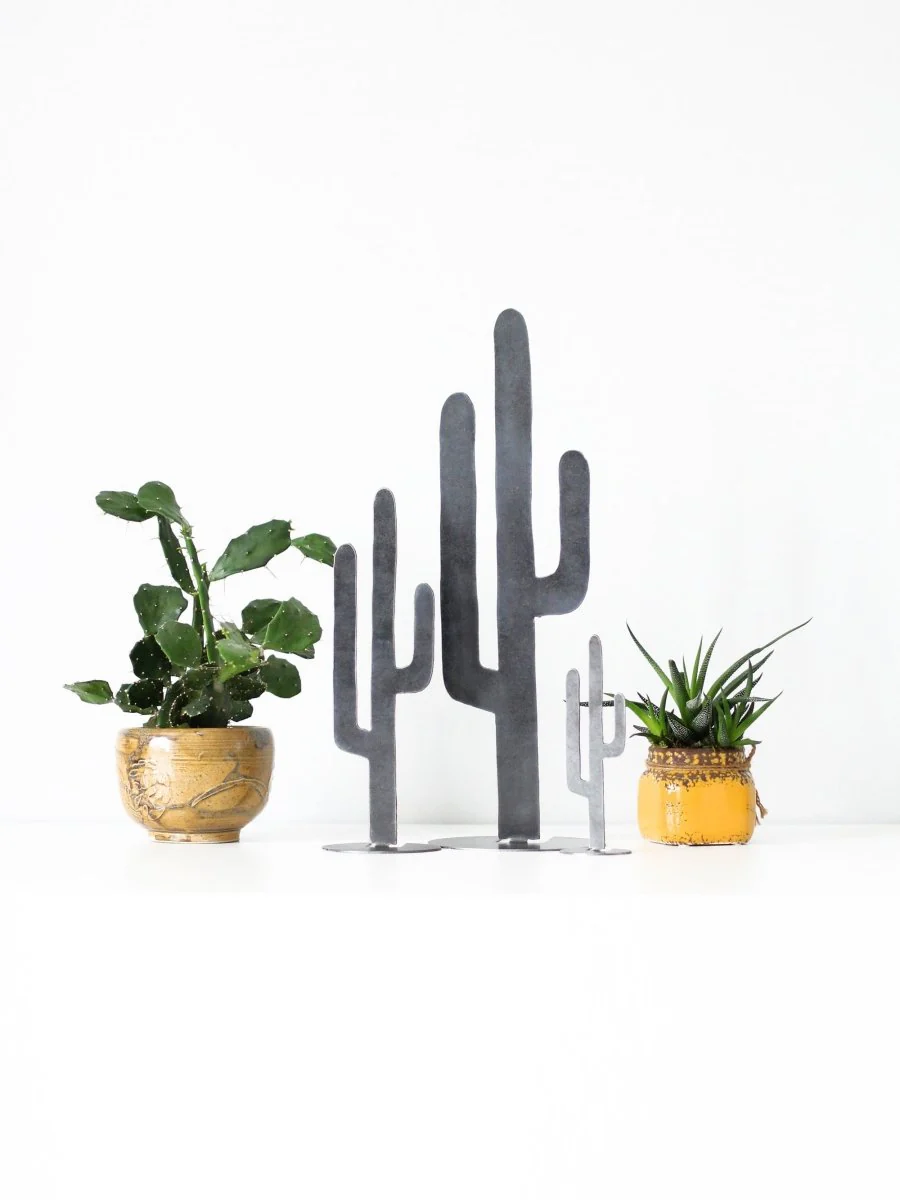 Metal Cactus Silhouette - Large - Image 7