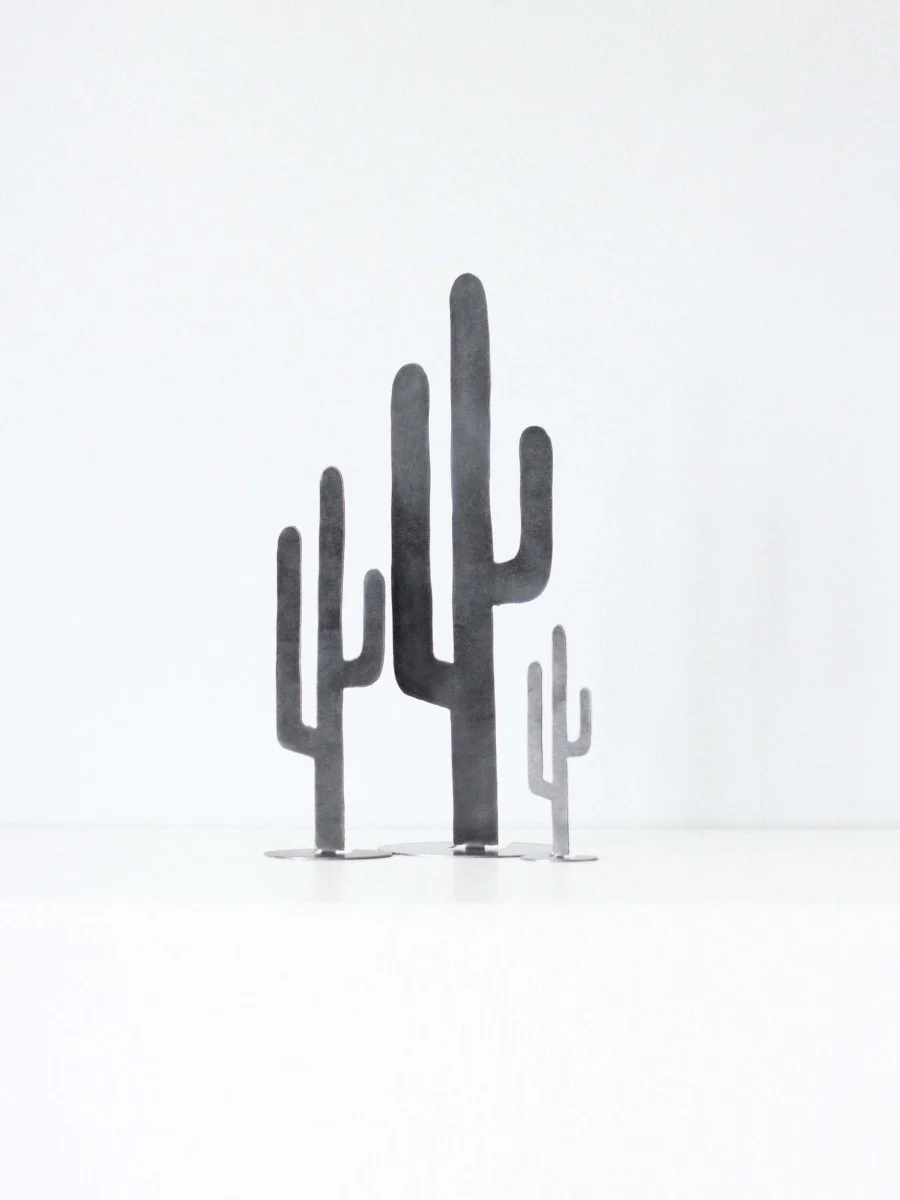 Metal Cactus Silhouette - Medium - Image 6