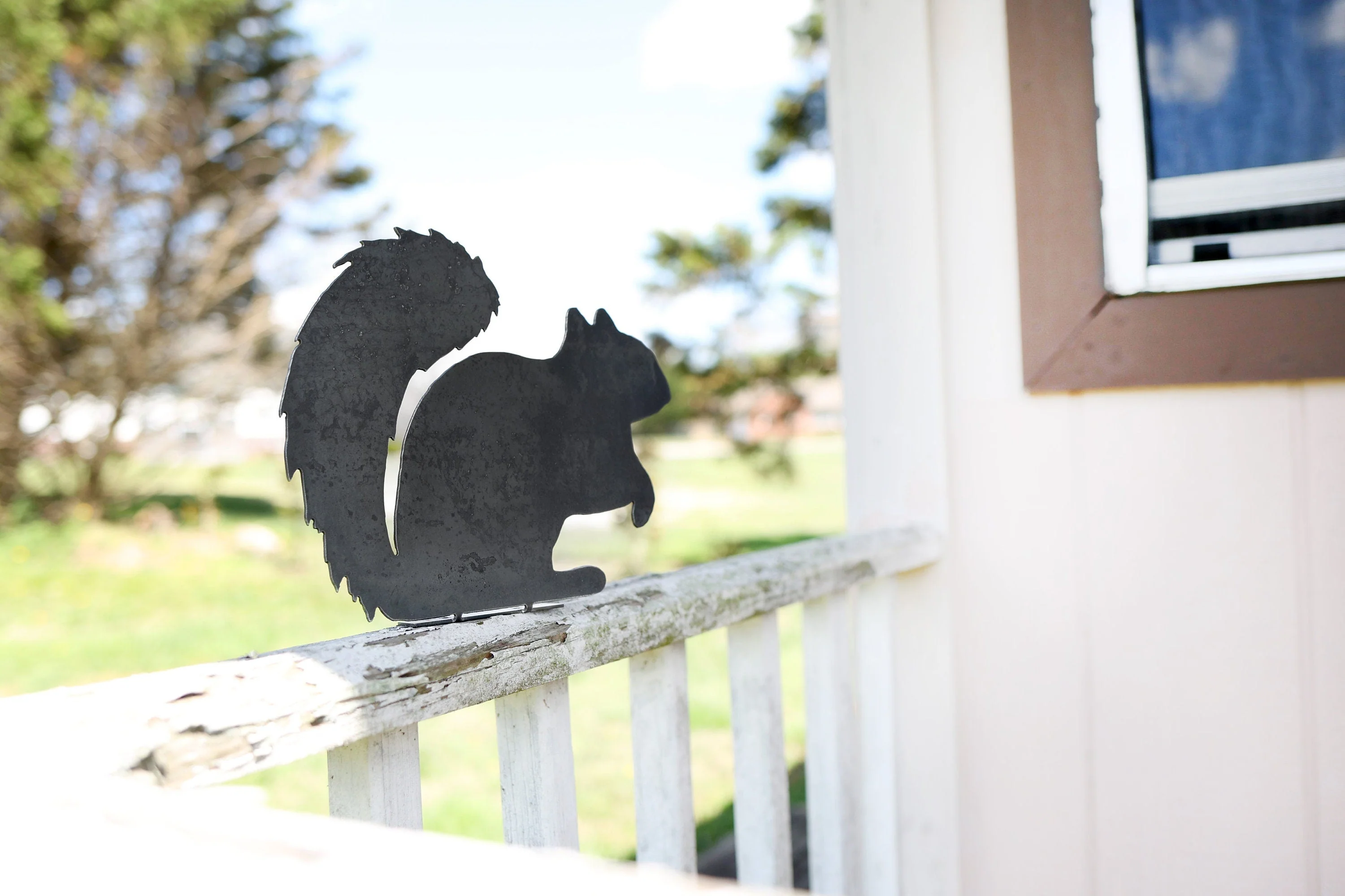 Metal Squirrel Statue - Image 2
