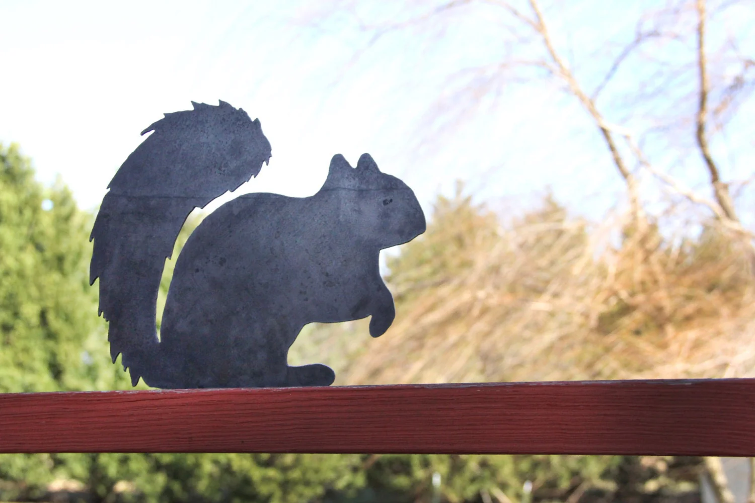 Metal Squirrel Statue - Image 6