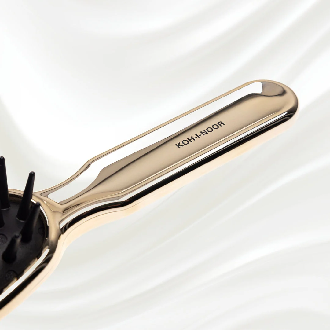 Metallic Pneumatic Detangling Hairbrush - Image 10