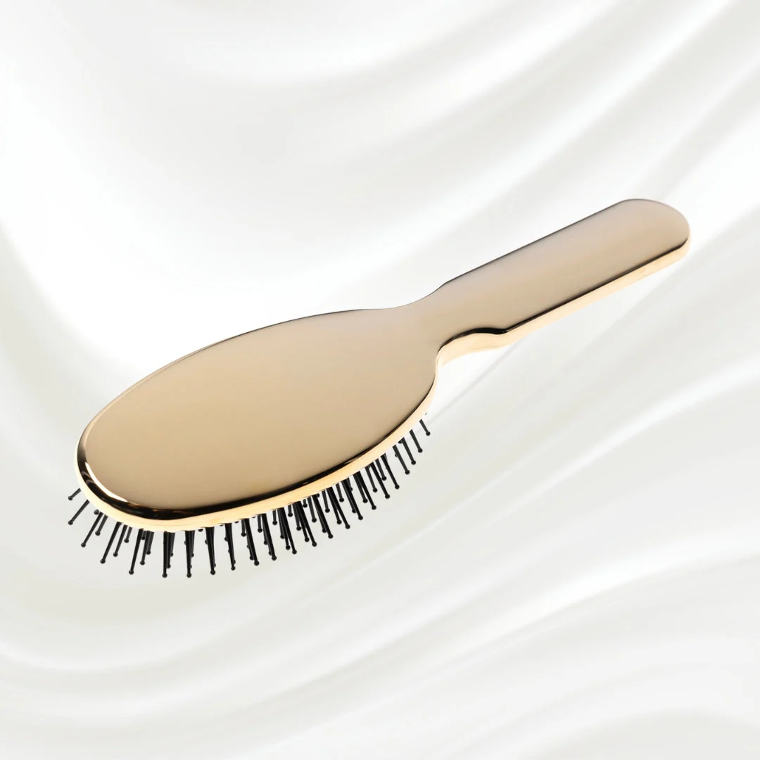 Metallic Pneumatic Oval Synthetic Pin Hairbrush - Image 15