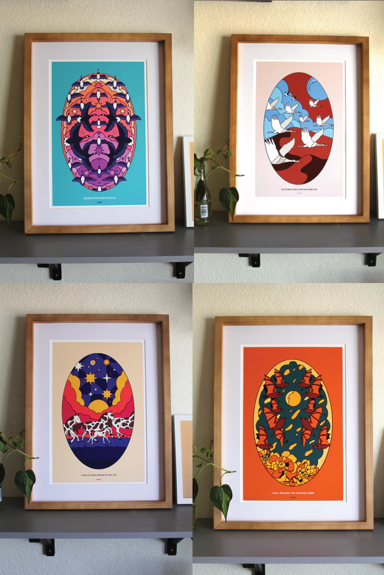 Mexican Bat Migration - Limited Edition Art Prints - Image 3