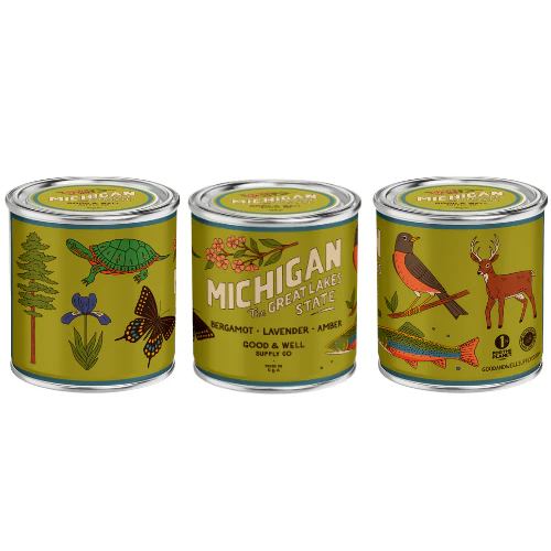 Michigan State Candle - Image 2