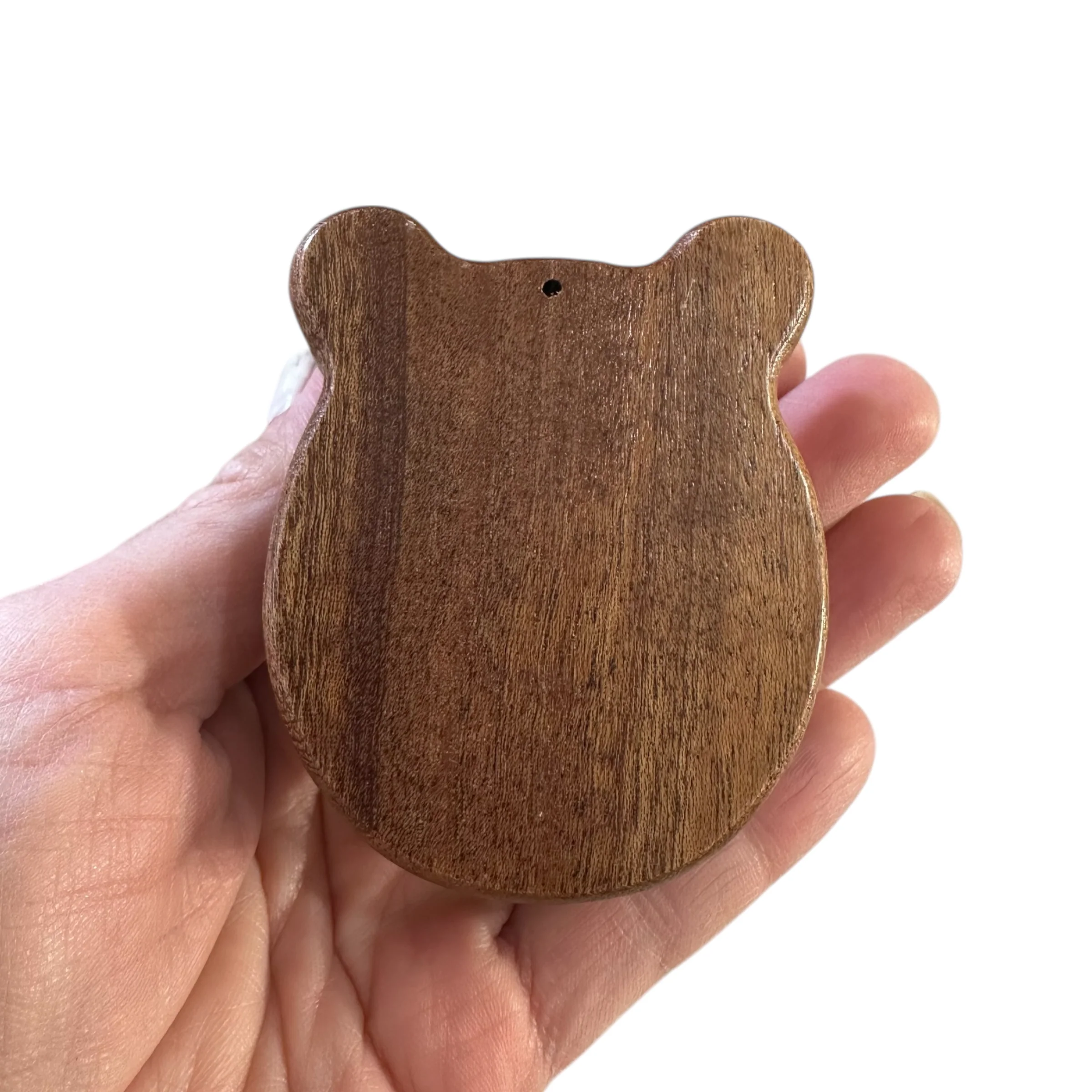 Mini Bear-Shaped Wooden Kalimba – 8-Key Thumb Piano - Image 4