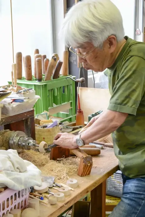 Mini Spinning Kokeshi - Image 7