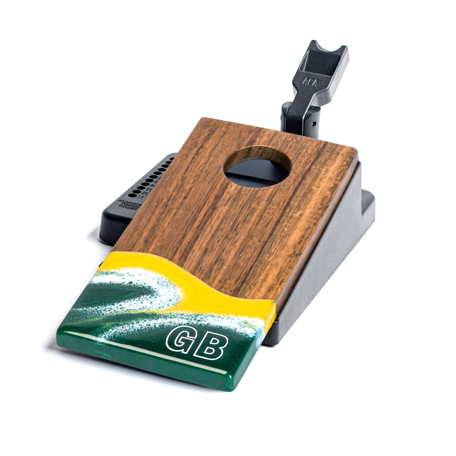 Mini Tabletop Resin & Wood Cornhole Set | Gameday Collection - Image 12