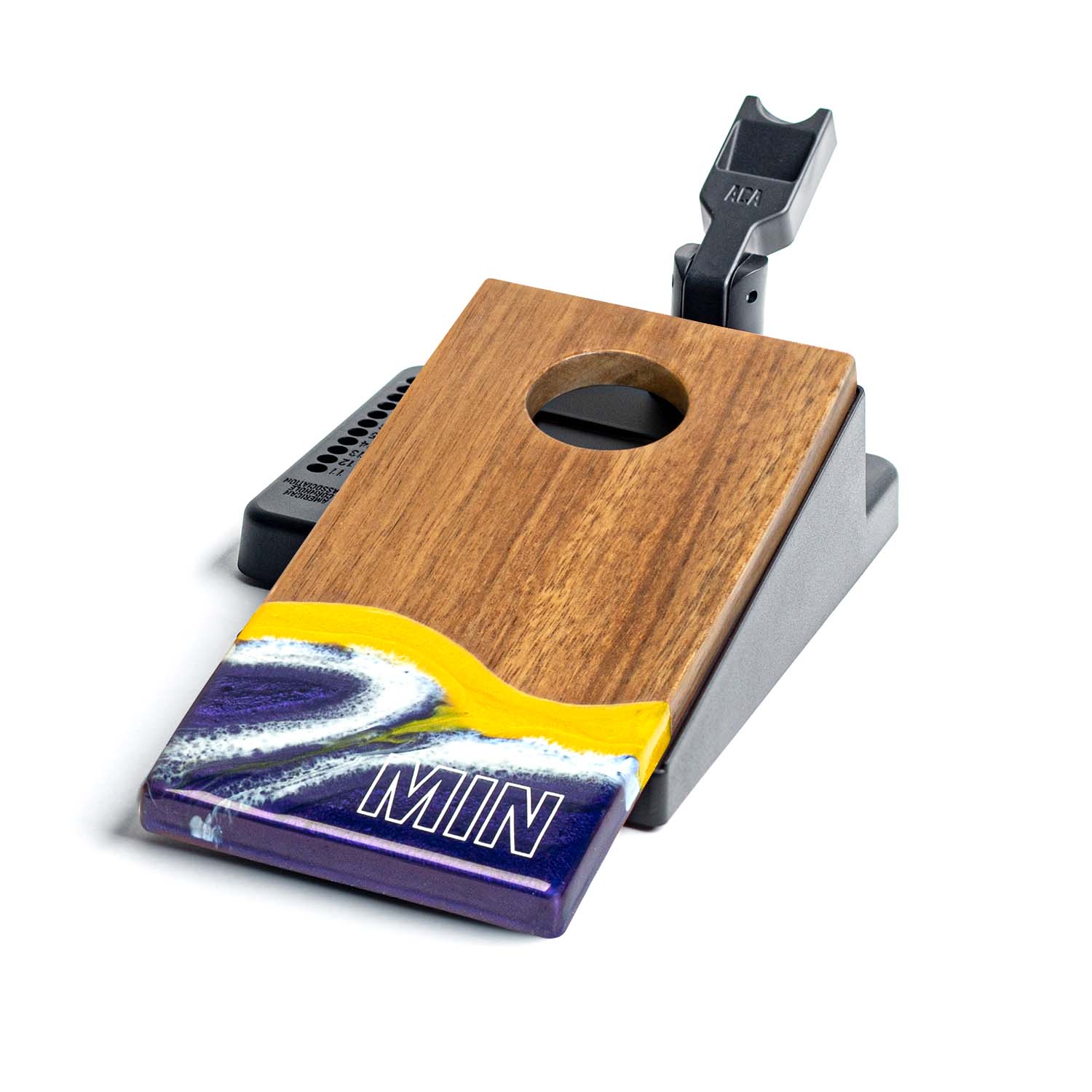 Mini Tabletop Resin & Wood Cornhole Set | Gameday Collection - Image 15