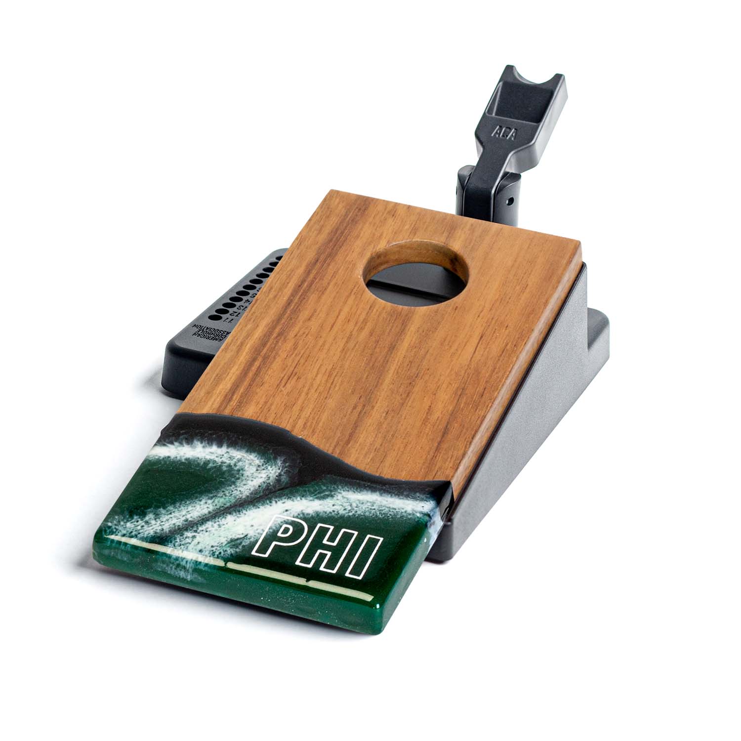 Mini Tabletop Resin & Wood Cornhole Set | Gameday Collection - Image 21