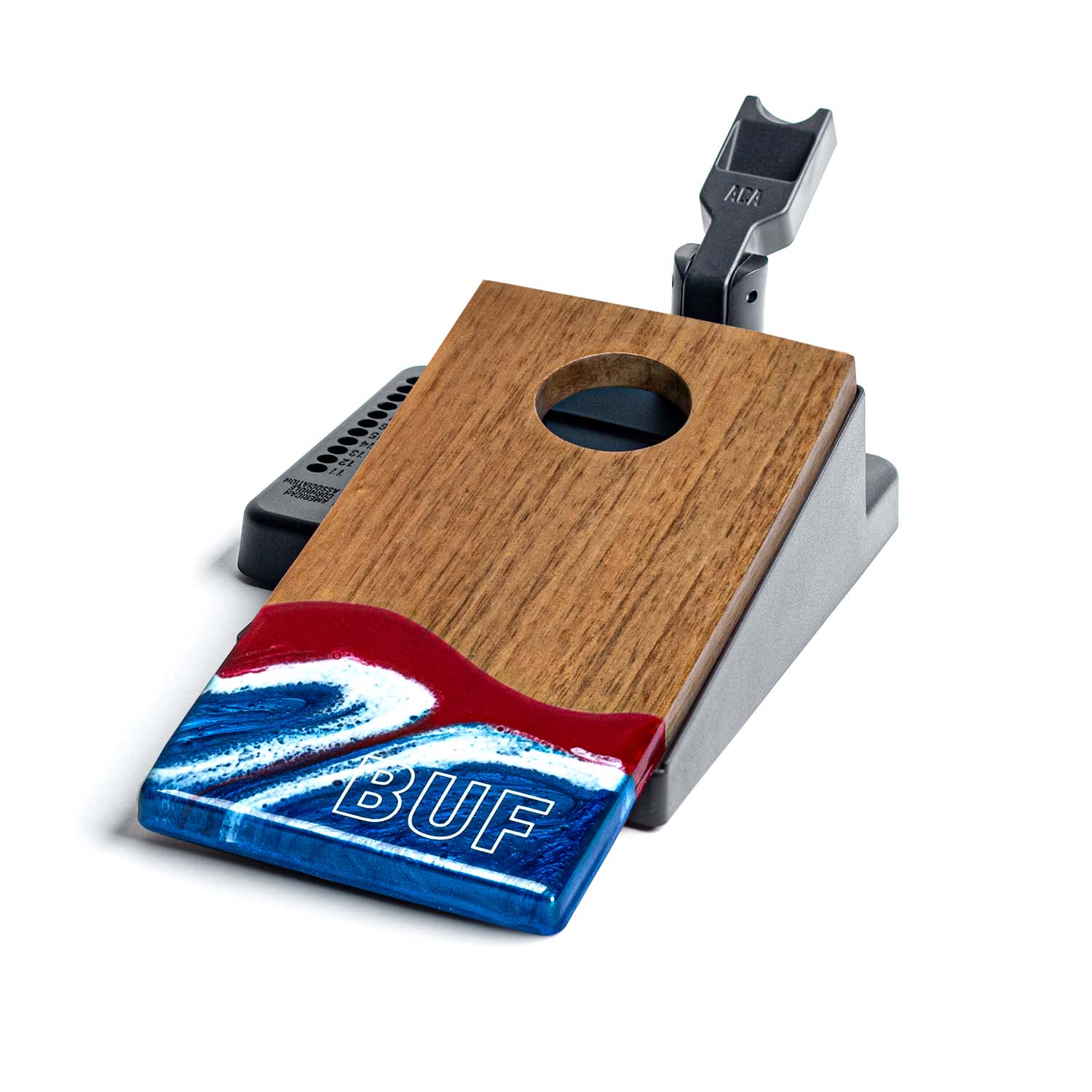 Mini Tabletop Resin & Wood Cornhole Set | Gameday Collection - Image 3