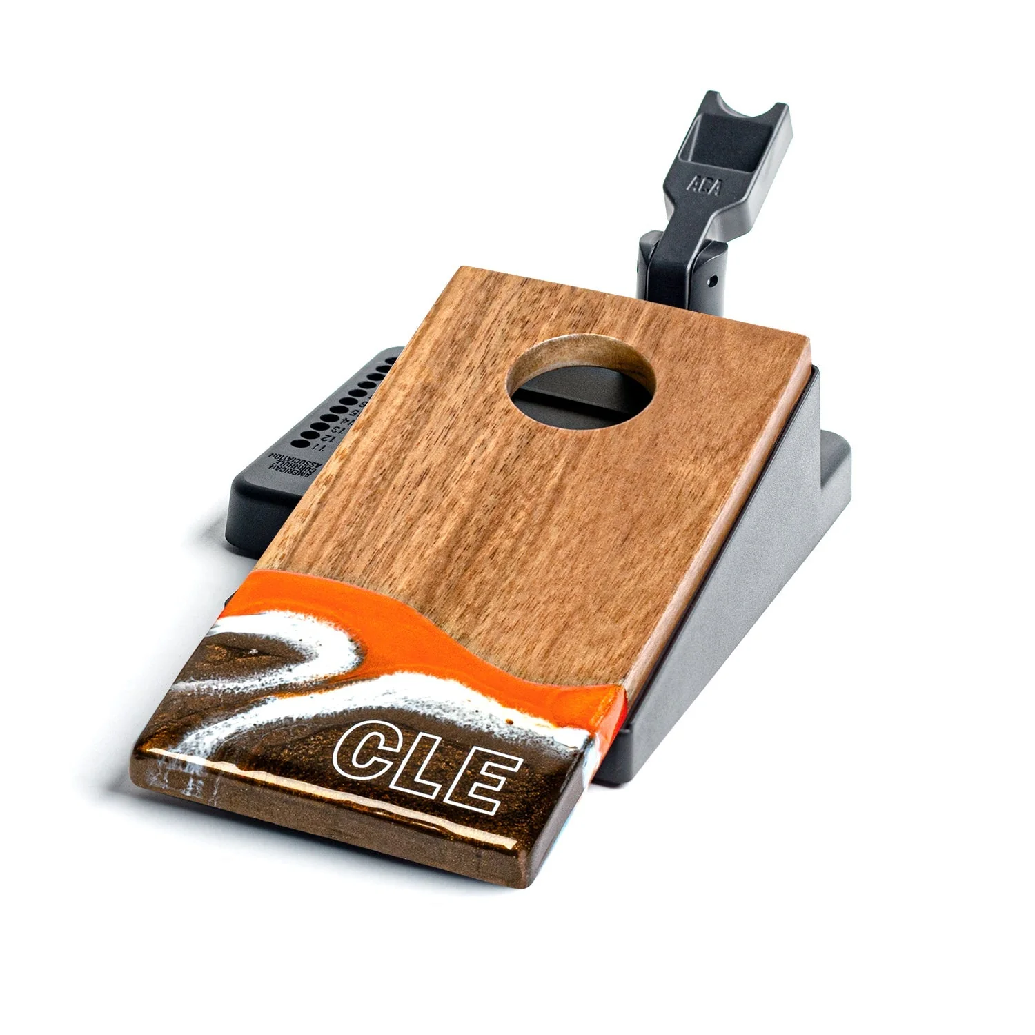 Mini Tabletop Resin & Wood Cornhole Set | Gameday Collection - Image 6